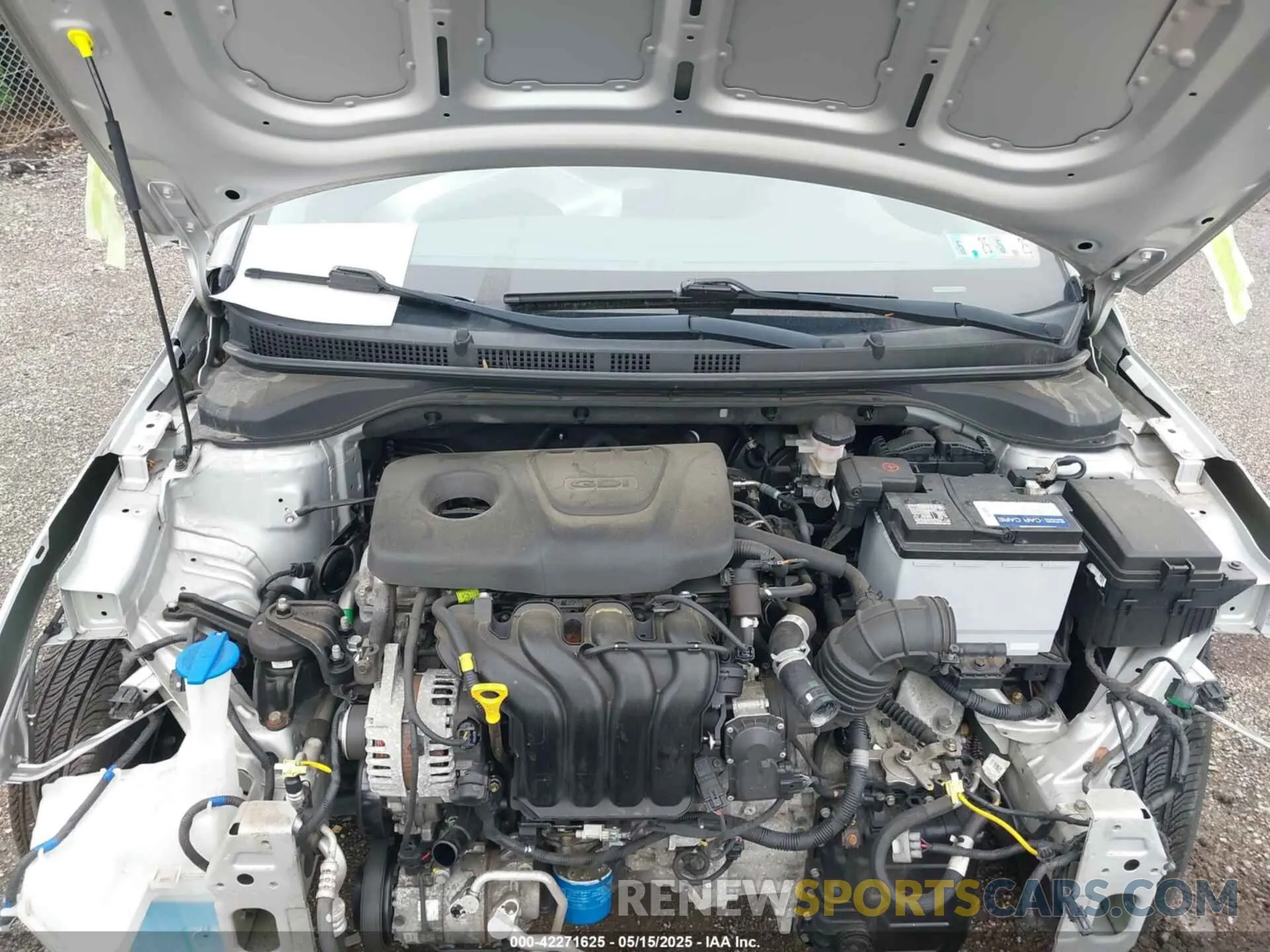 10 Photograph of a damaged car 3KPC24A3XKE042631 HYUNDAI ACCENT 2019