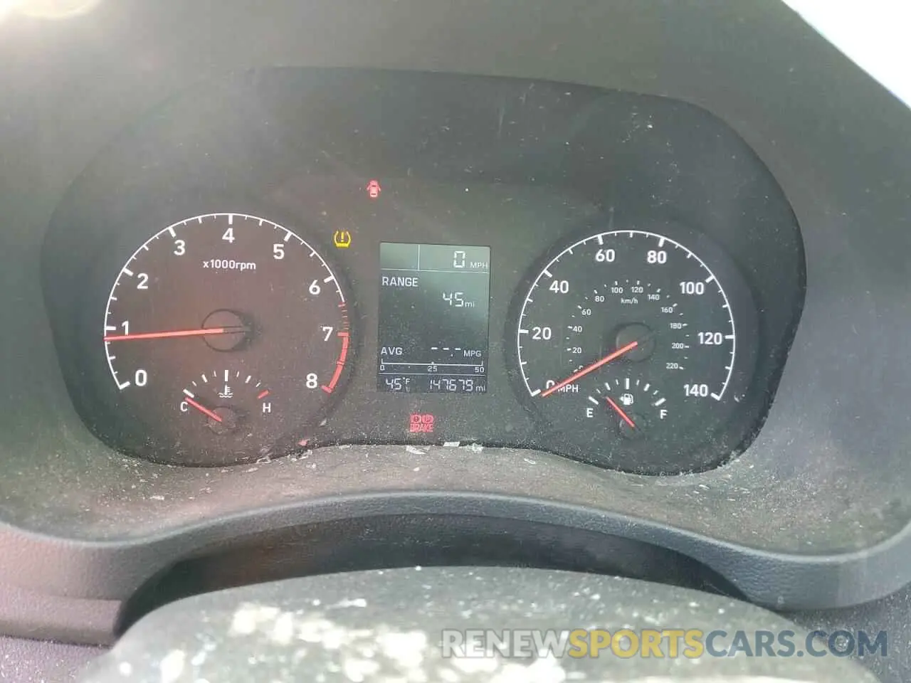 9 Photograph of a damaged car 3KPC24A3XKE046274 HYUNDAI ACCENT 2019