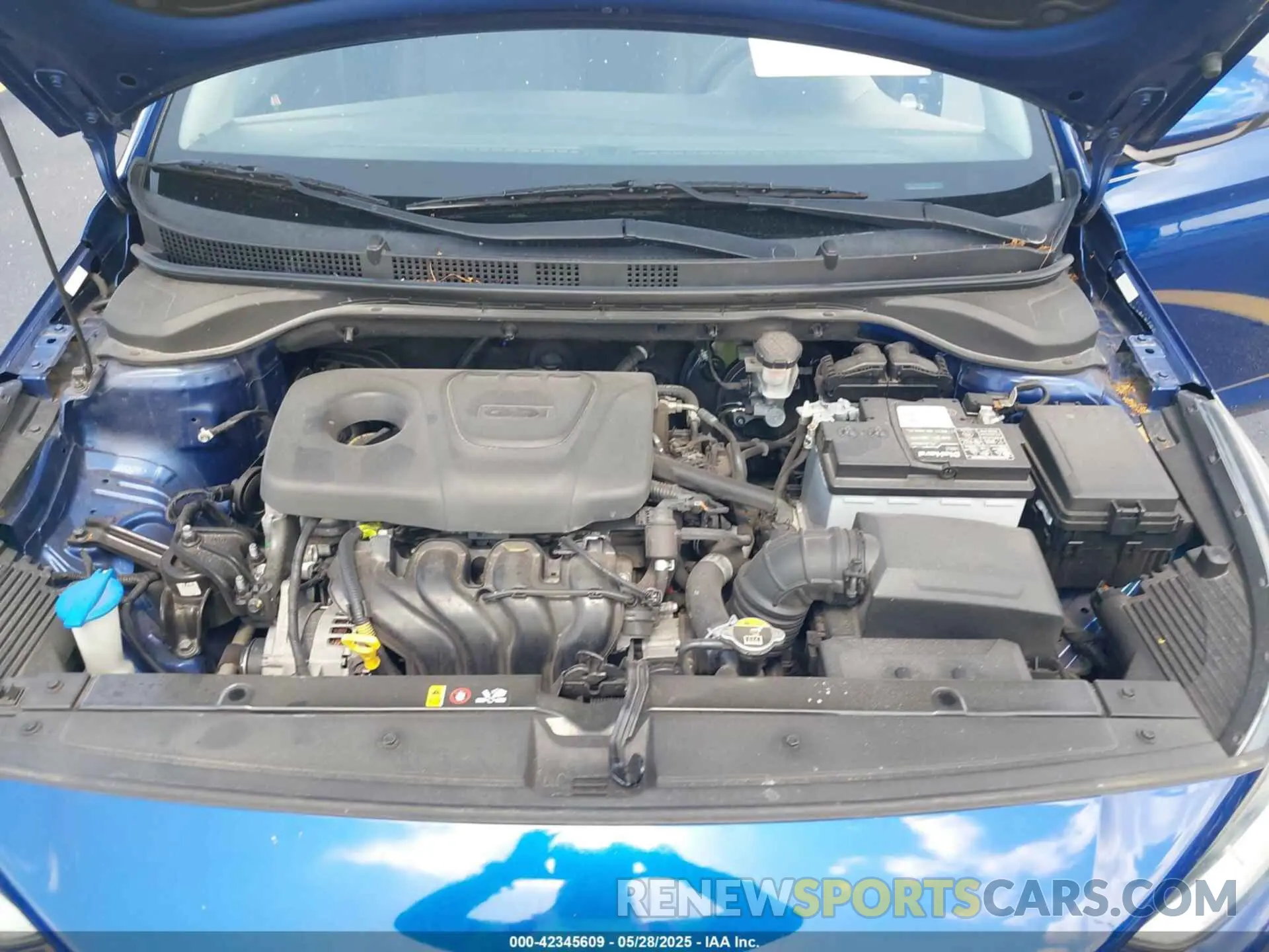 10 Photograph of a damaged car 3KPC24A3XKE058361 HYUNDAI ACCENT 2019