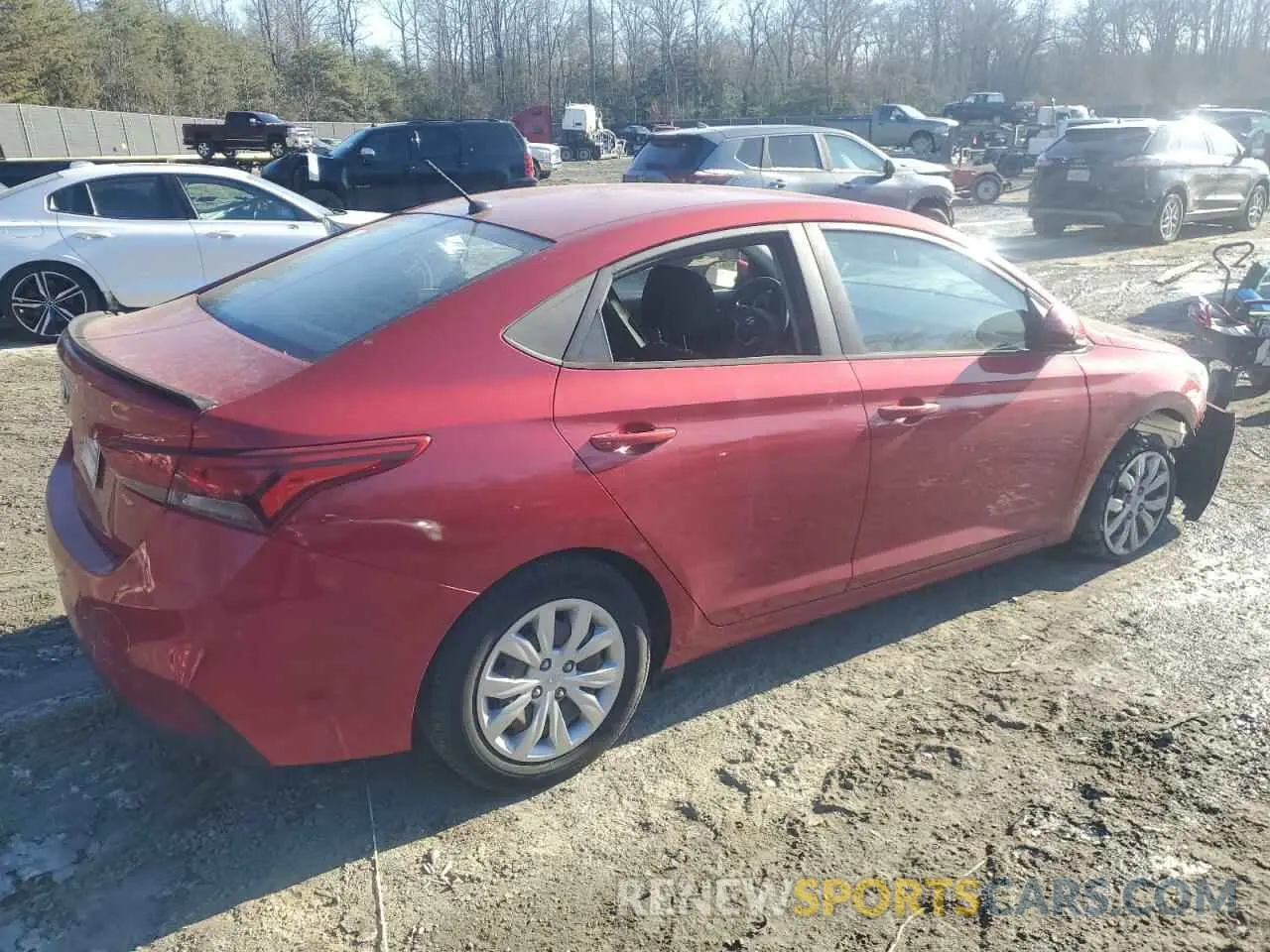 3 Photograph of a damaged car 3KPC24A3XKE065679 HYUNDAI ACCENT 2019