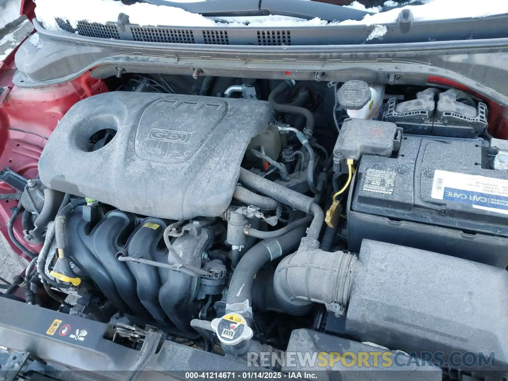 10 Photograph of a damaged car 3KPC24A3XKE066833 HYUNDAI ACCENT 2019