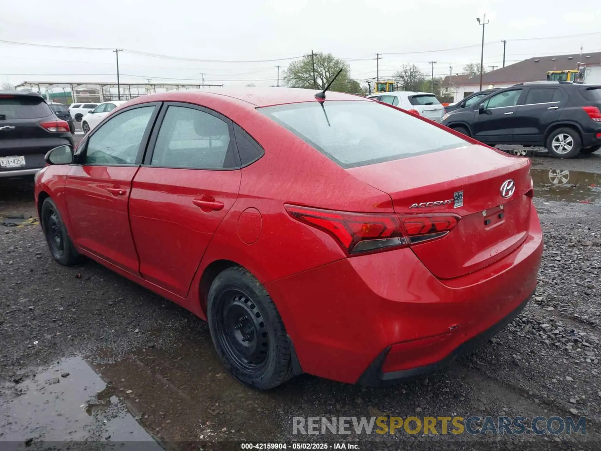 3 Photograph of a damaged car 3KPC24A3XKE071739 HYUNDAI ACCENT 2019