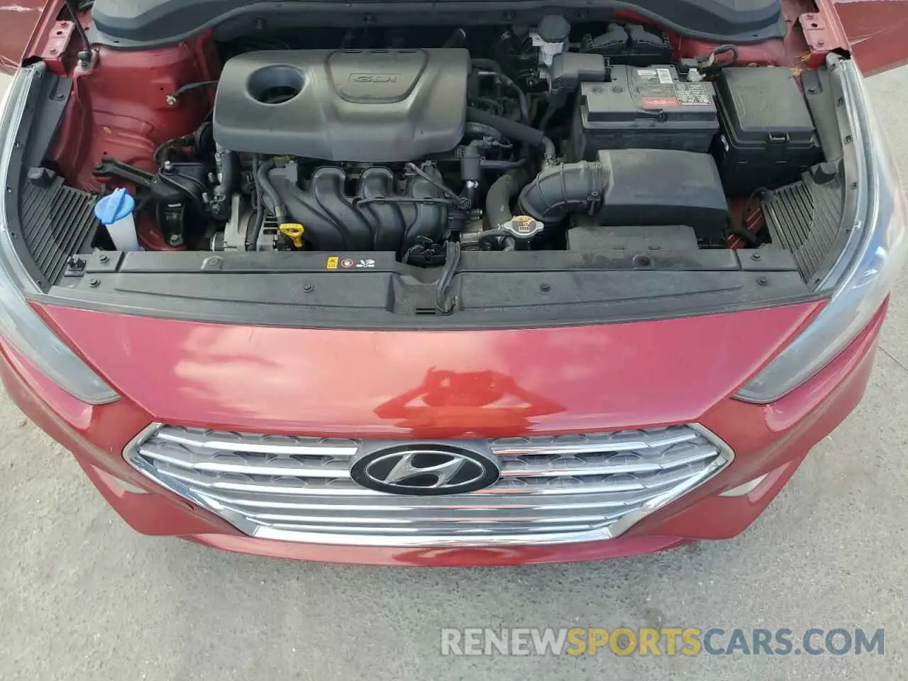 11 Photograph of a damaged car 3KPC34A31KE058276 HYUNDAI ACCENT 2019