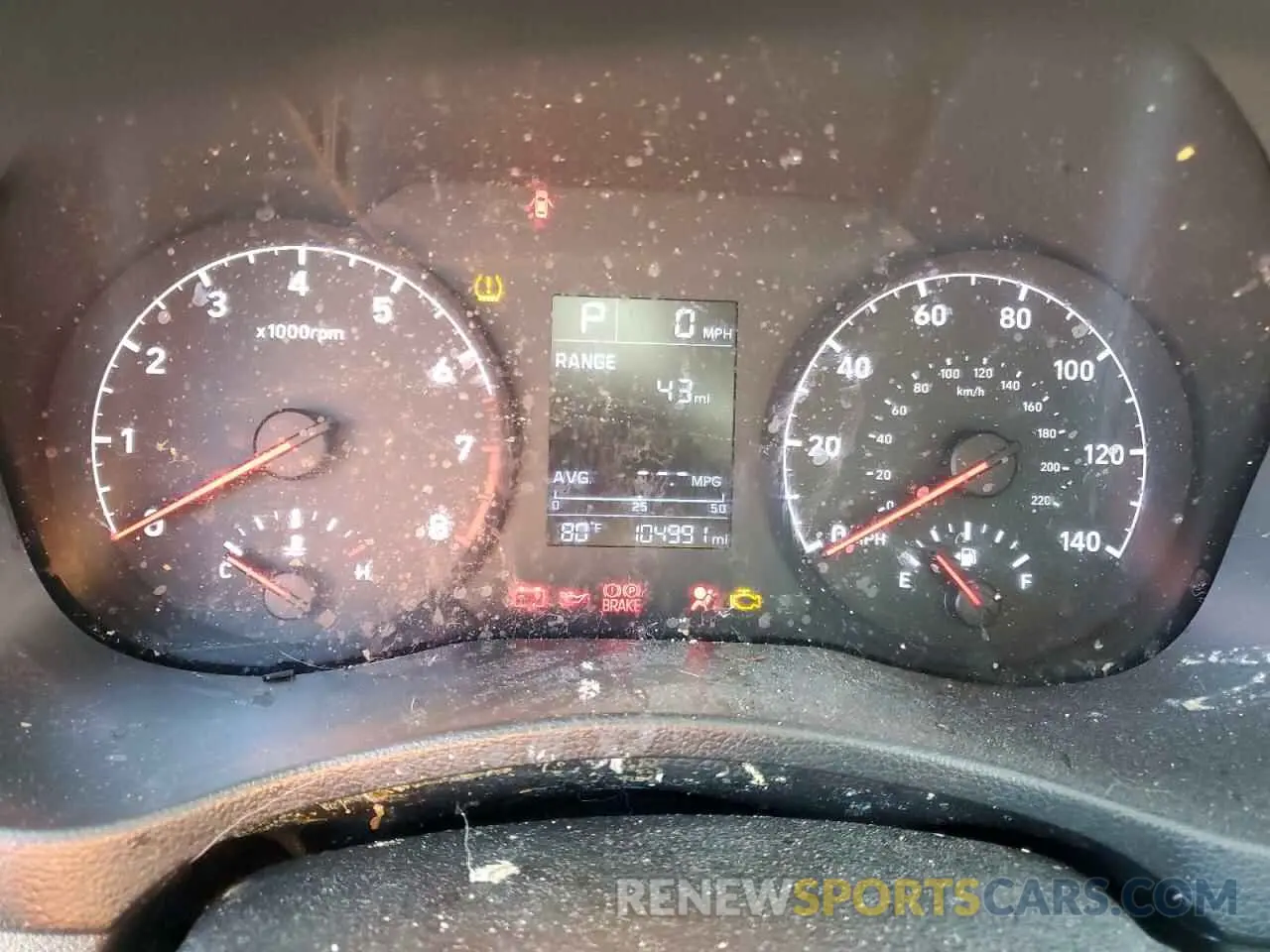 9 Photograph of a damaged car 3KPC24A60LE099190 HYUNDAI ACCENT 2020