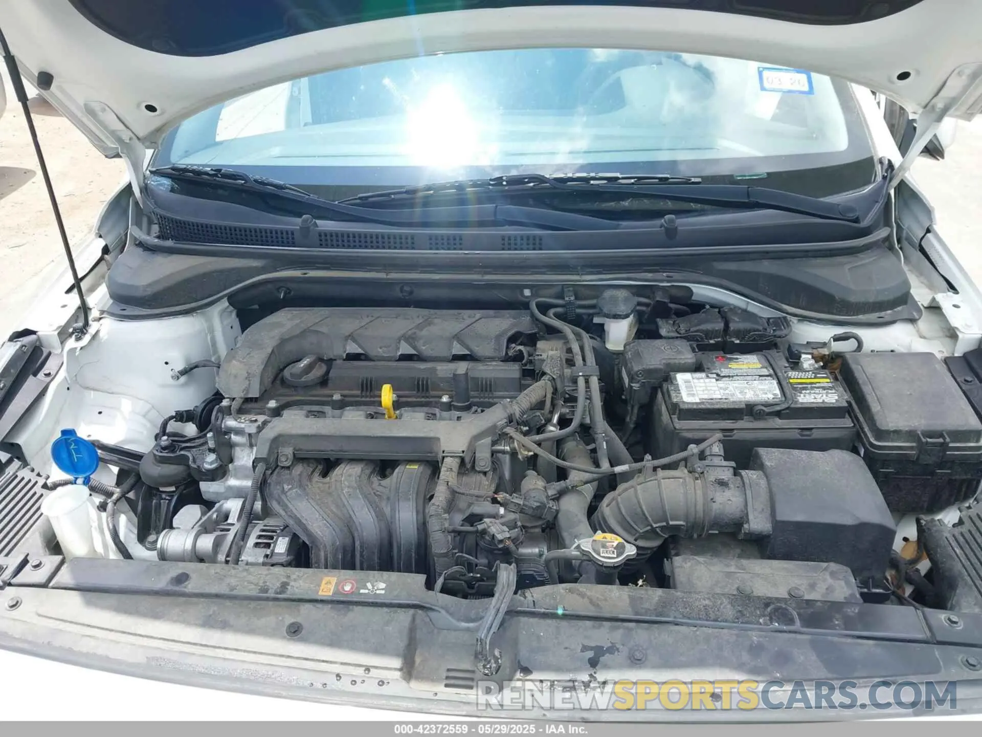 10 Photograph of a damaged car 3KPC24A61LE096279 HYUNDAI ACCENT 2020