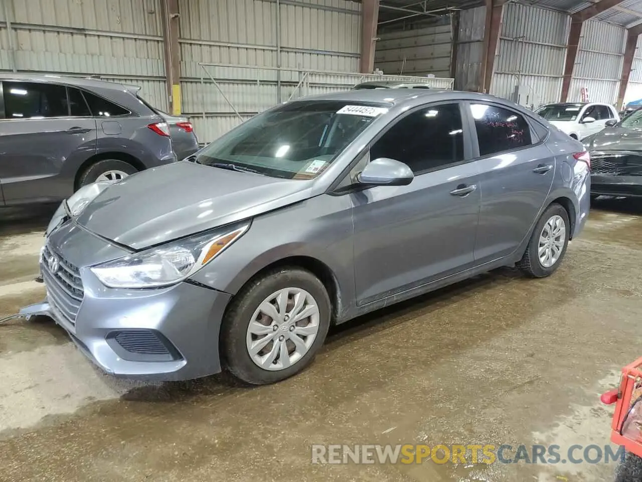 1 Photograph of a damaged car 3KPC24A61LE098596 HYUNDAI ACCENT 2020