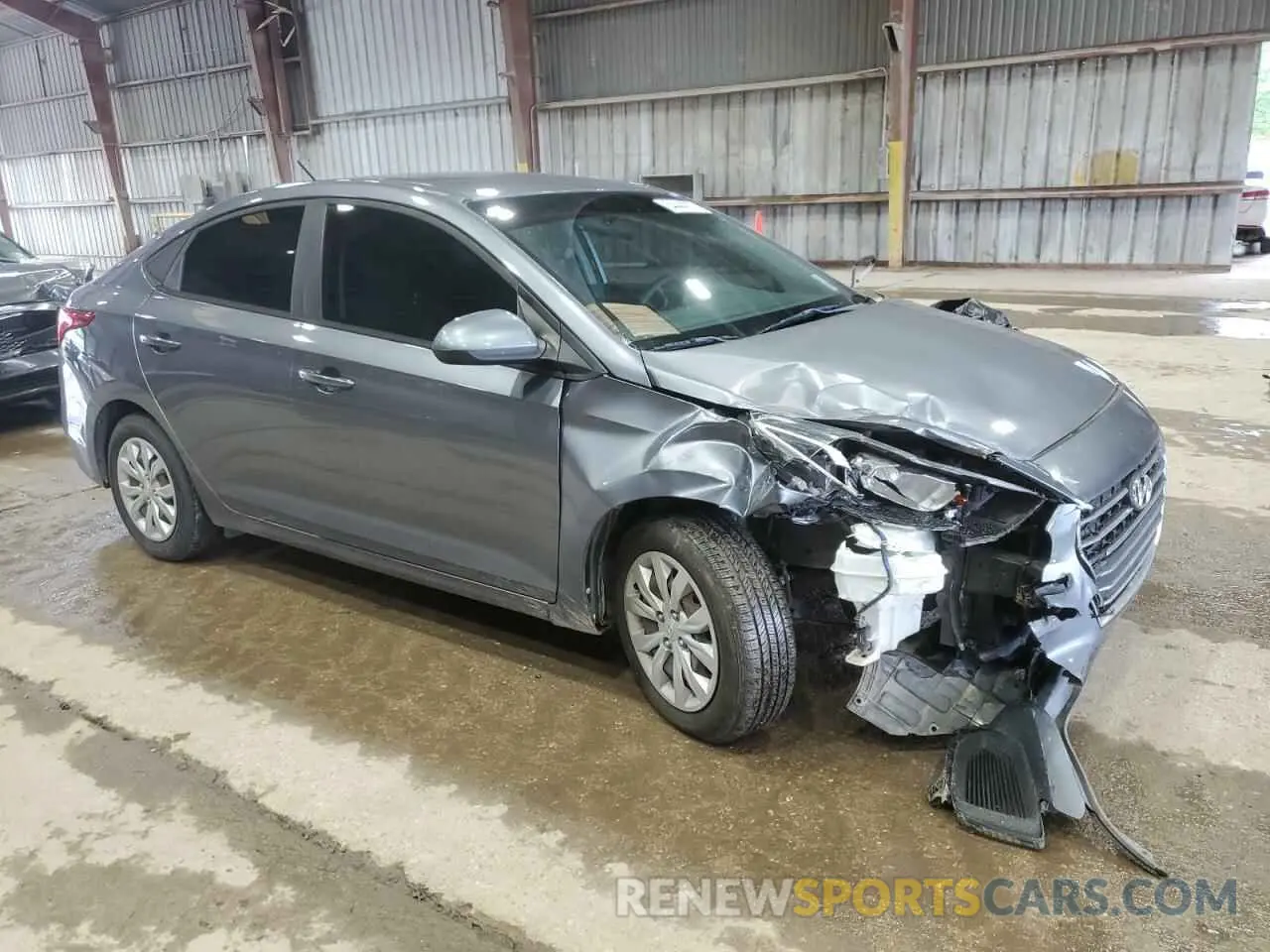 4 Photograph of a damaged car 3KPC24A61LE098596 HYUNDAI ACCENT 2020