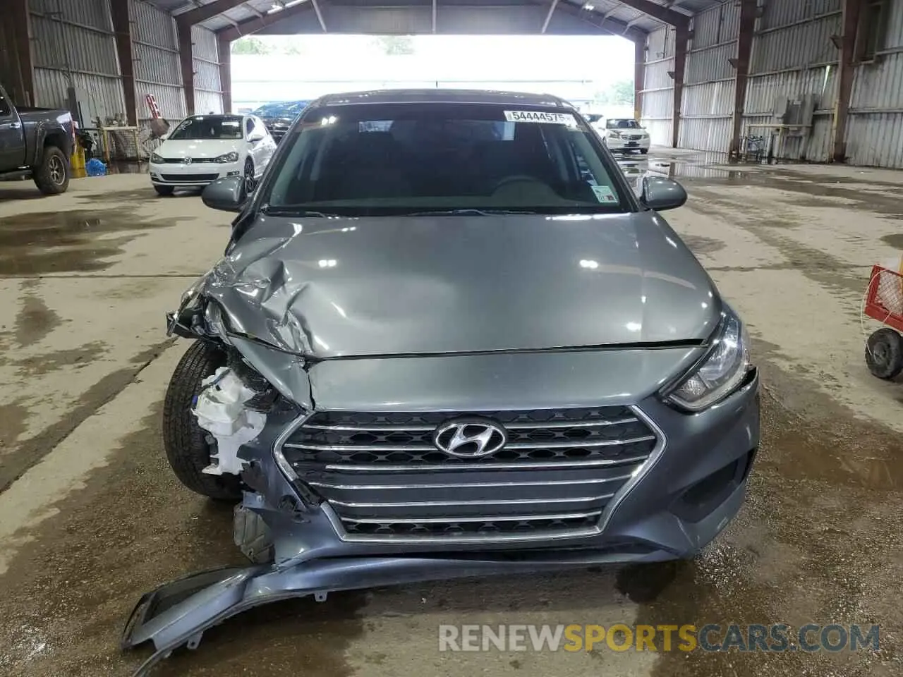 5 Photograph of a damaged car 3KPC24A61LE098596 HYUNDAI ACCENT 2020