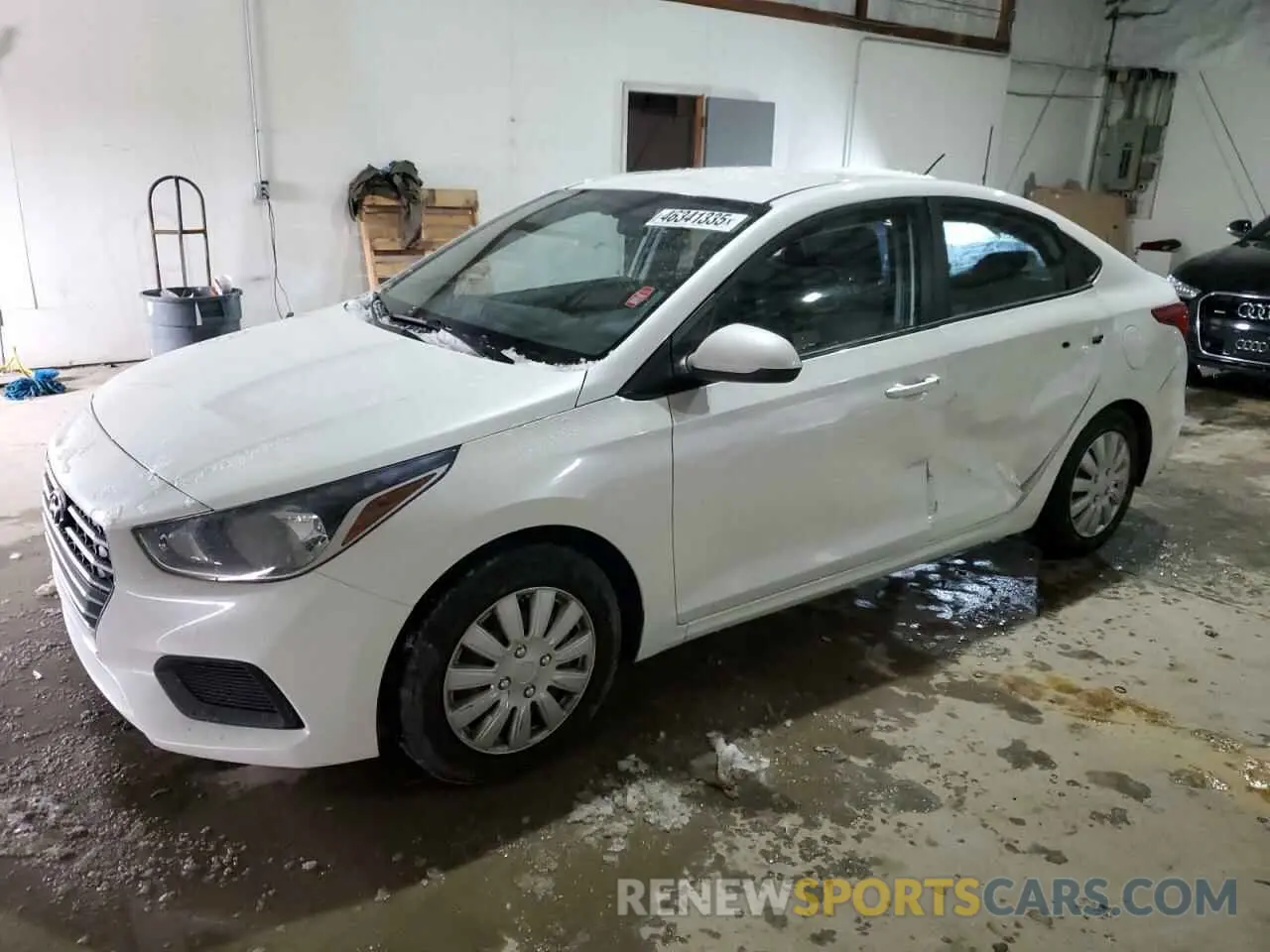 1 Photograph of a damaged car 3KPC24A61LE113971 HYUNDAI ACCENT 2020