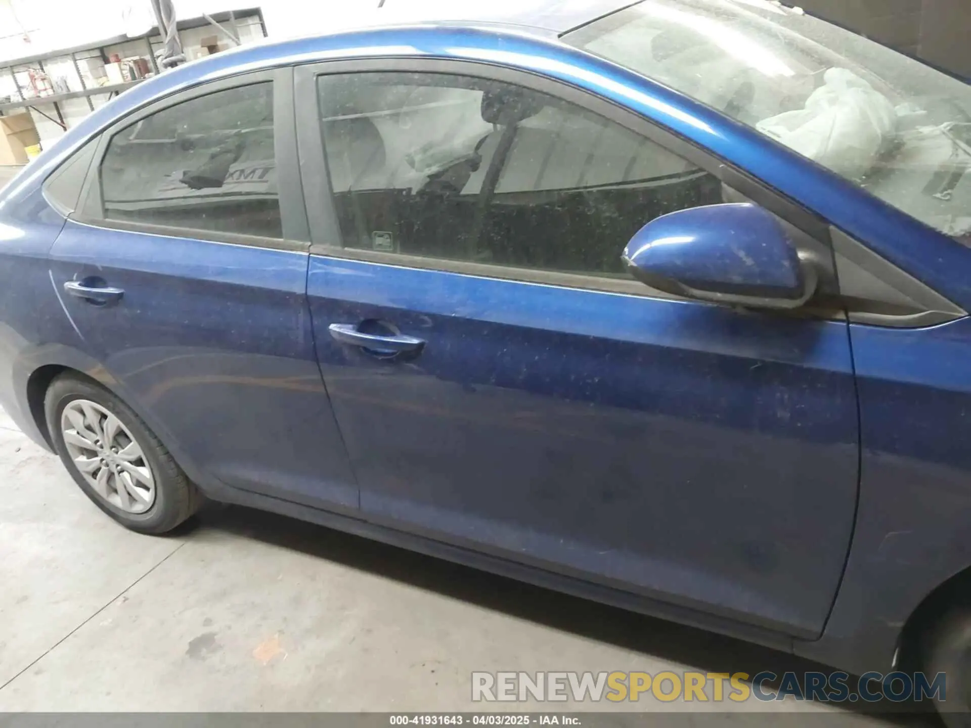 13 Photograph of a damaged car 3KPC24A62LE101764 HYUNDAI ACCENT 2020