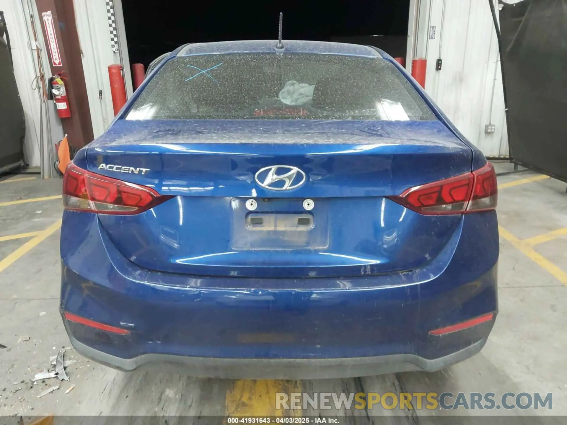 16 Photograph of a damaged car 3KPC24A62LE101764 HYUNDAI ACCENT 2020