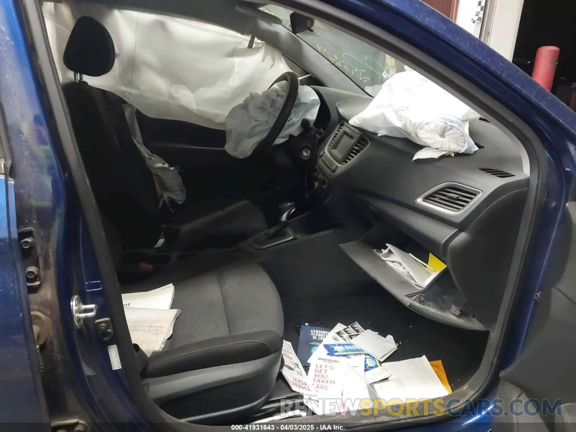 5 Photograph of a damaged car 3KPC24A62LE101764 HYUNDAI ACCENT 2020