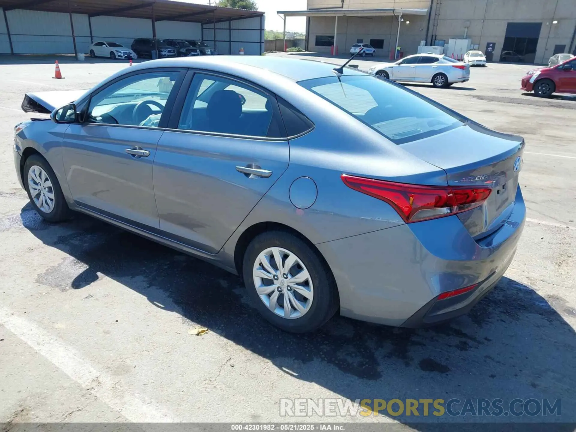 3 Photograph of a damaged car 3KPC24A62LE123781 HYUNDAI ACCENT 2020