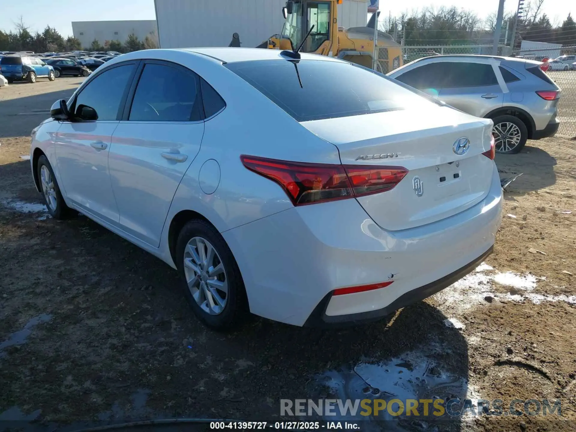 3 Photograph of a damaged car 3KPC24A62LE125577 HYUNDAI ACCENT 2020