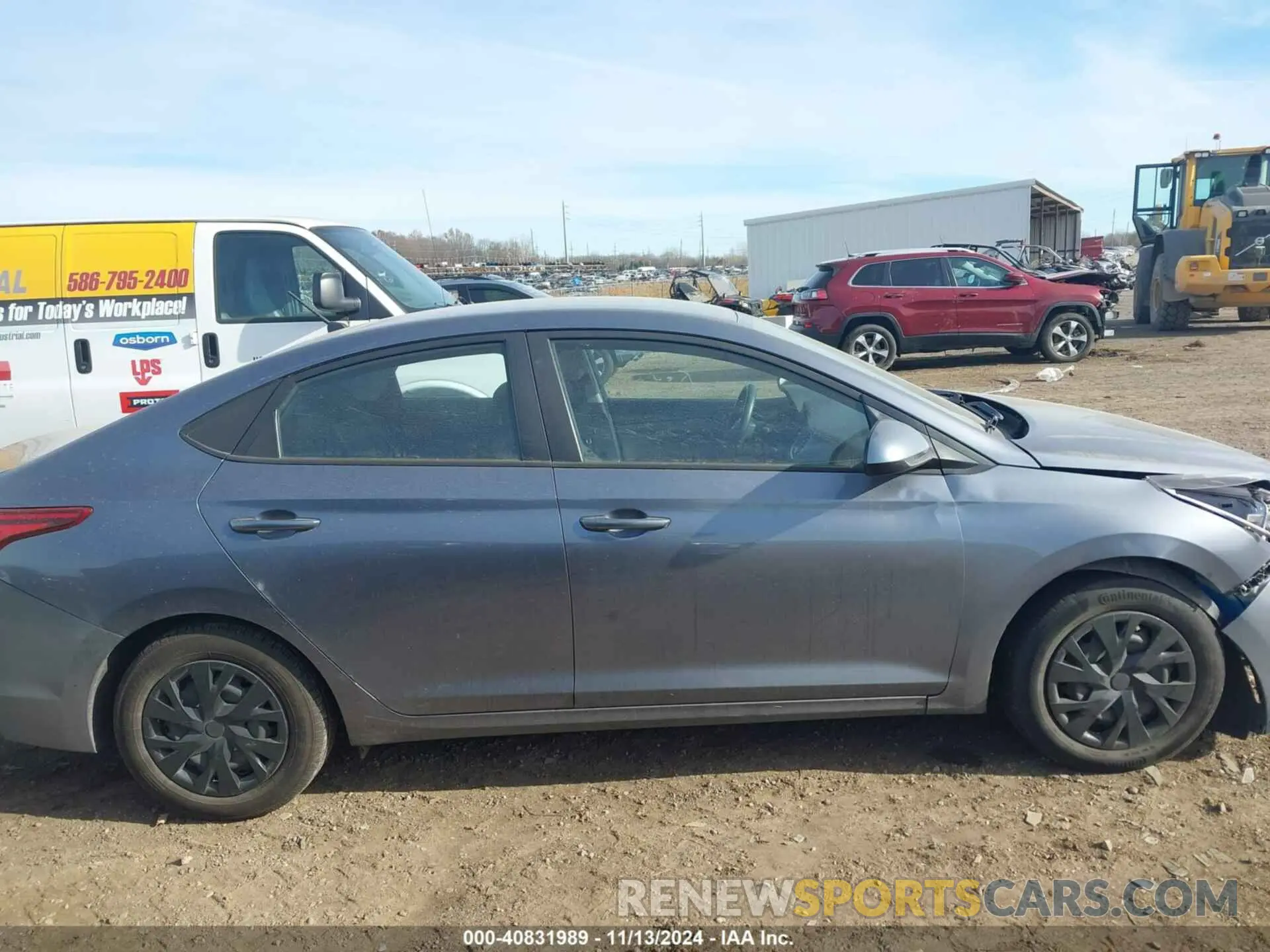 13 Photograph of a damaged car 3KPC24A63LE096364 HYUNDAI ACCENT 2020