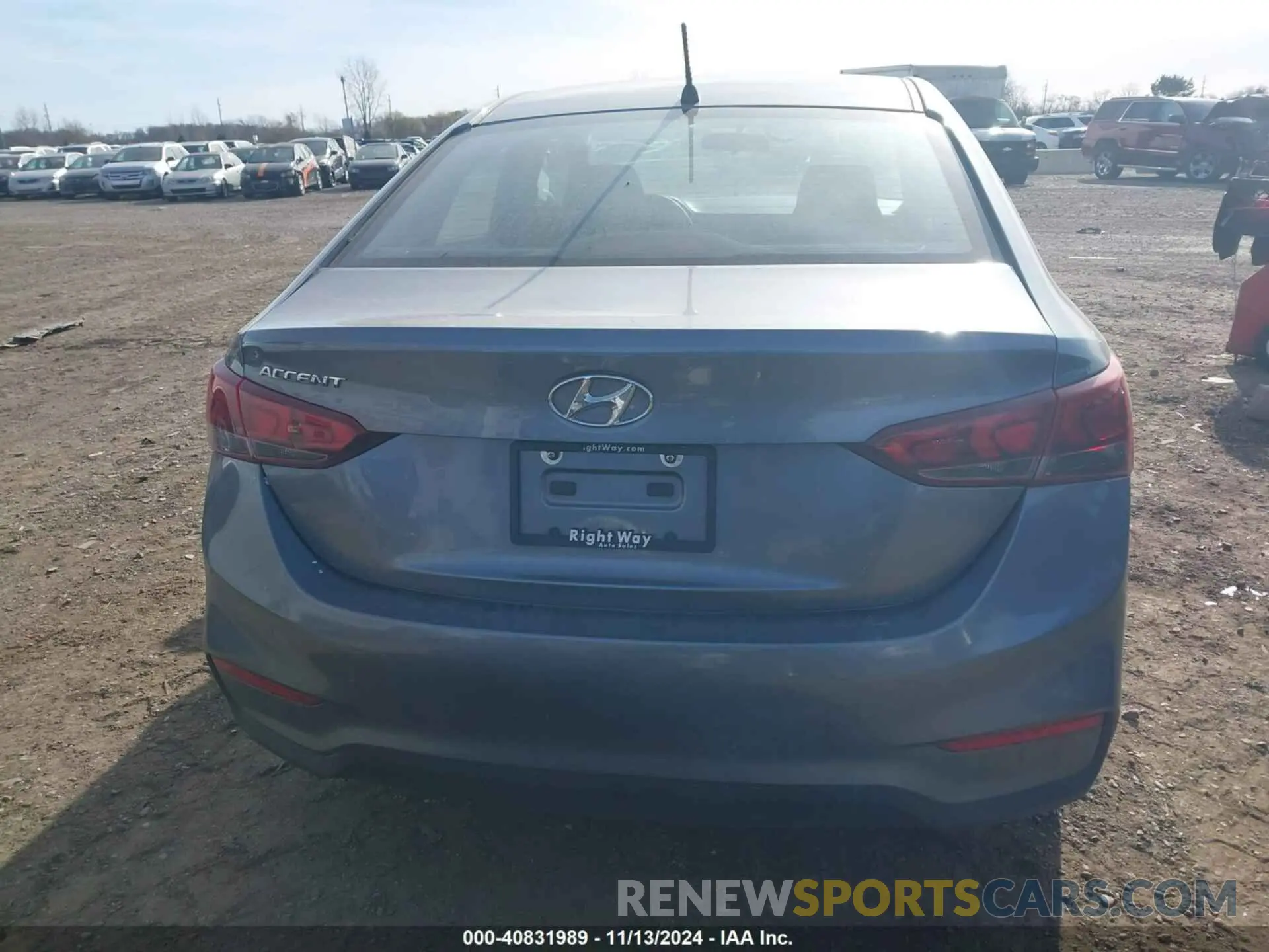 16 Photograph of a damaged car 3KPC24A63LE096364 HYUNDAI ACCENT 2020