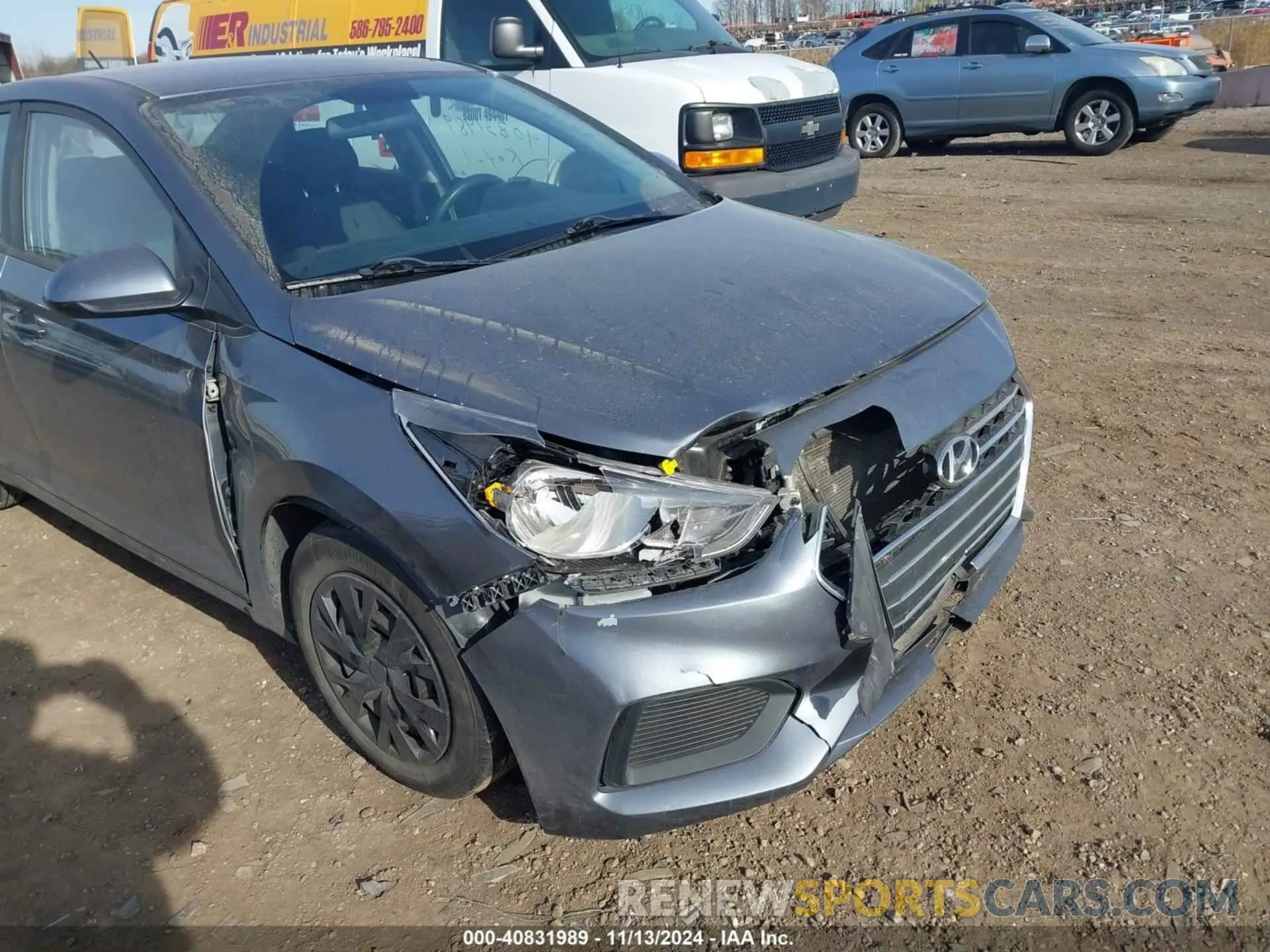 6 Photograph of a damaged car 3KPC24A63LE096364 HYUNDAI ACCENT 2020