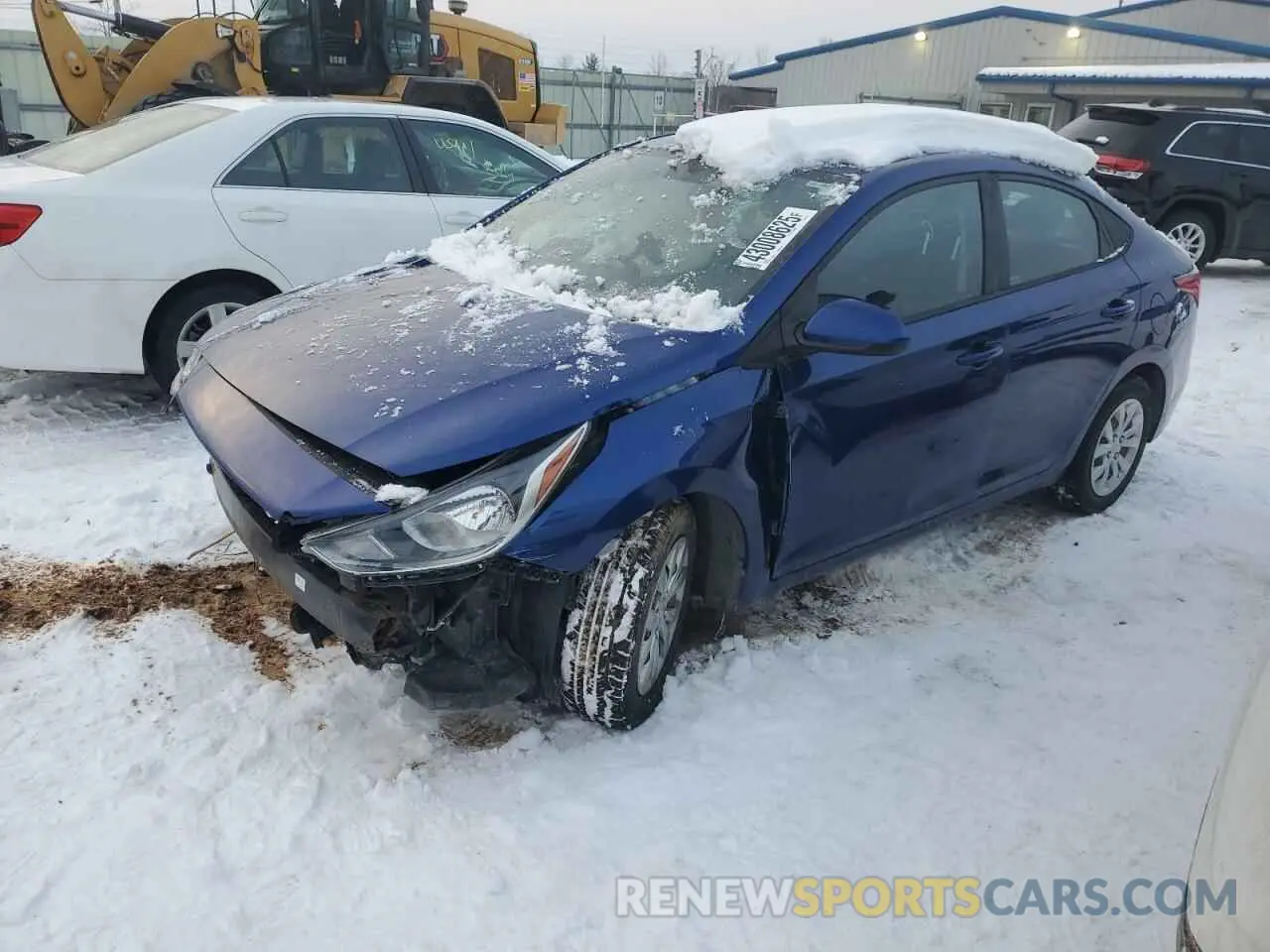 1 Photograph of a damaged car 3KPC24A63LE096672 HYUNDAI ACCENT 2020