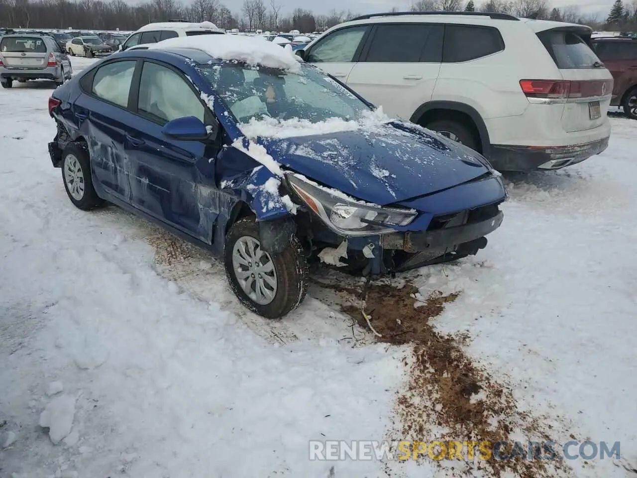 4 Photograph of a damaged car 3KPC24A63LE096672 HYUNDAI ACCENT 2020