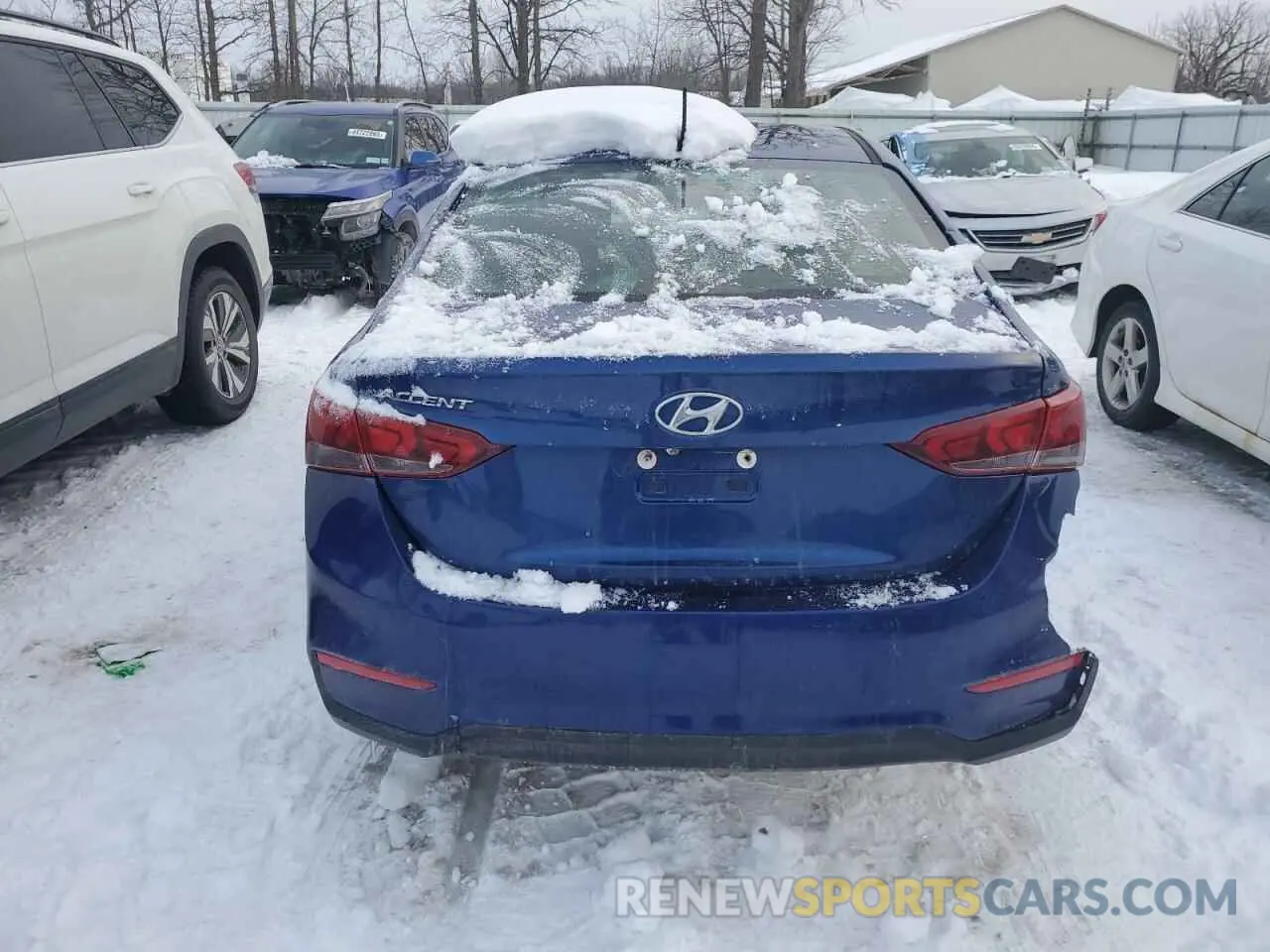 6 Photograph of a damaged car 3KPC24A63LE096672 HYUNDAI ACCENT 2020