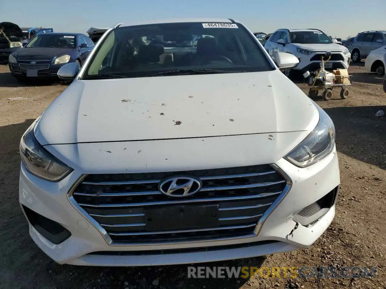 5 Photograph of a damaged car 3KPC24A63LE109159 HYUNDAI ACCENT 2020