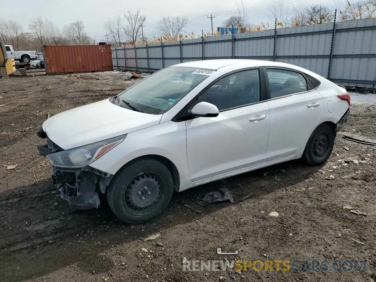 1 Photograph of a damaged car 3KPC24A64LE099516 HYUNDAI ACCENT 2020