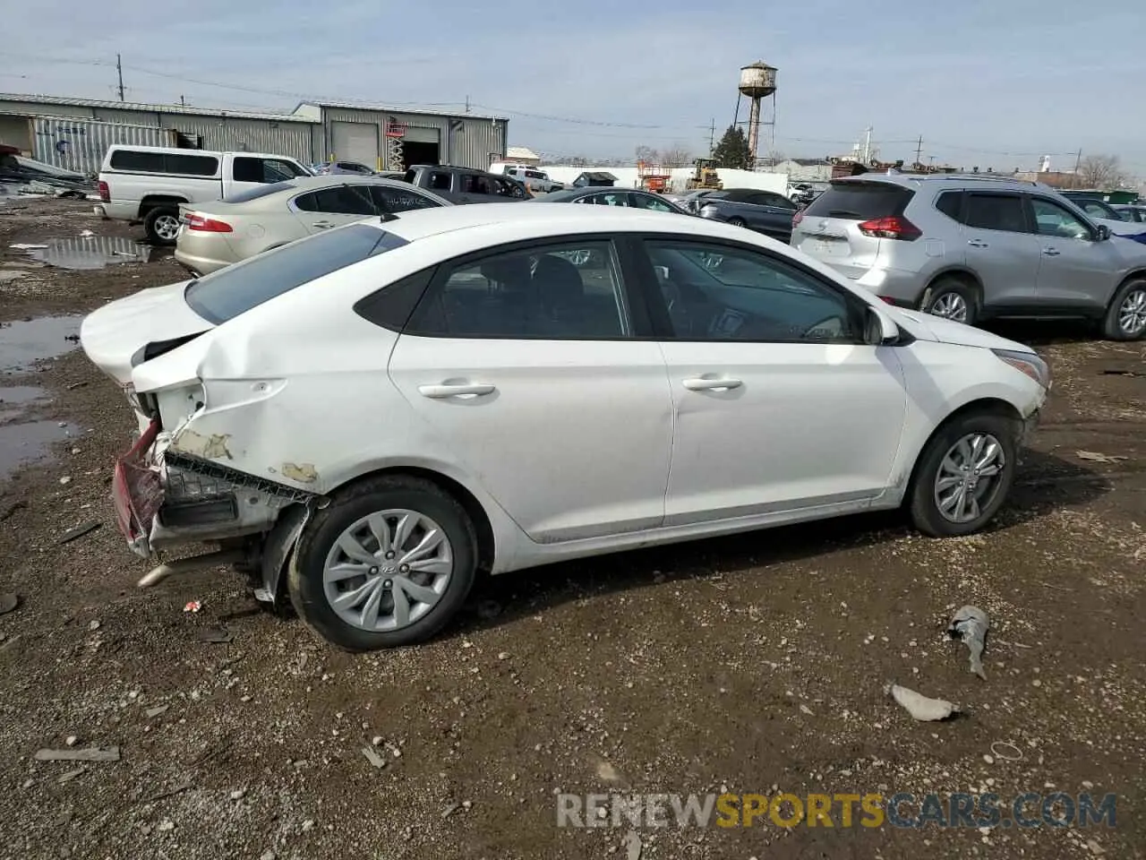 3 Photograph of a damaged car 3KPC24A64LE099516 HYUNDAI ACCENT 2020