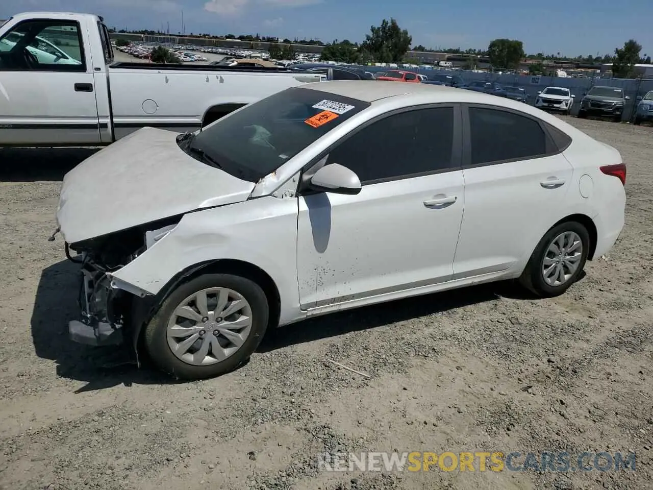 1 Photograph of a damaged car 3KPC24A64LE115942 HYUNDAI ACCENT 2020