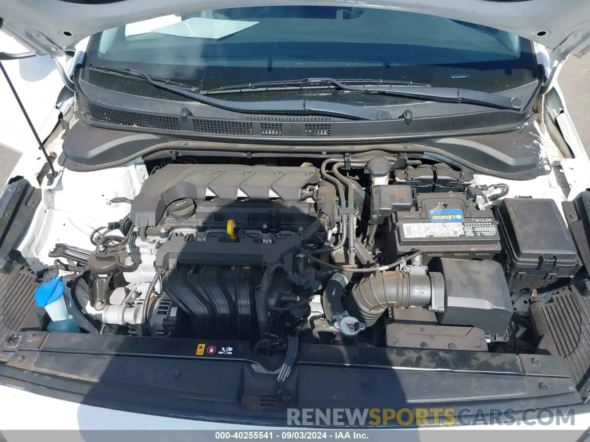 10 Photograph of a damaged car 3KPC24A65LE106067 HYUNDAI ACCENT 2020
