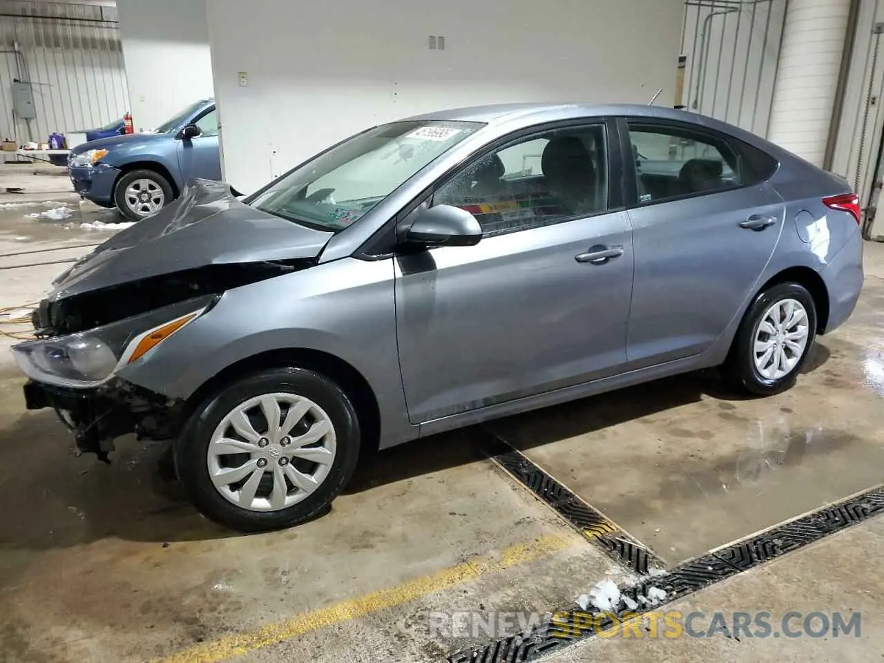 1 Photograph of a damaged car 3KPC24A65LE114072 HYUNDAI ACCENT 2020