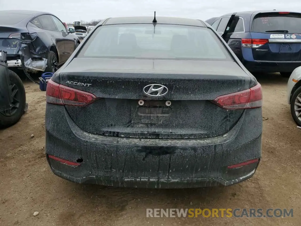 6 Photograph of a damaged car 3KPC24A65LE122169 HYUNDAI ACCENT 2020