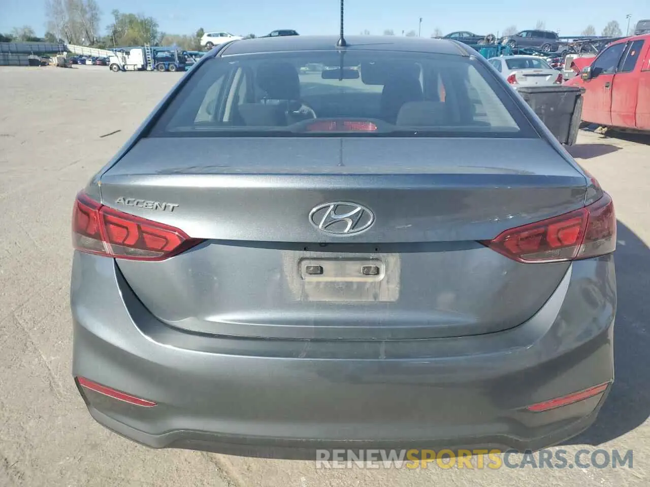6 Photograph of a damaged car 3KPC24A66LE092227 HYUNDAI ACCENT 2020