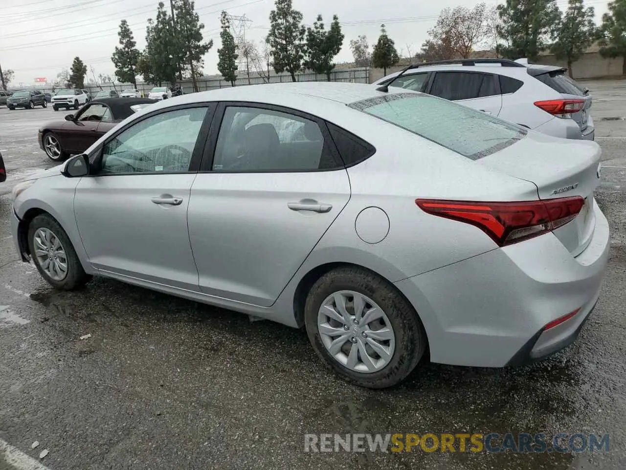 2 Photograph of a damaged car 3KPC24A66LE098576 HYUNDAI ACCENT 2020