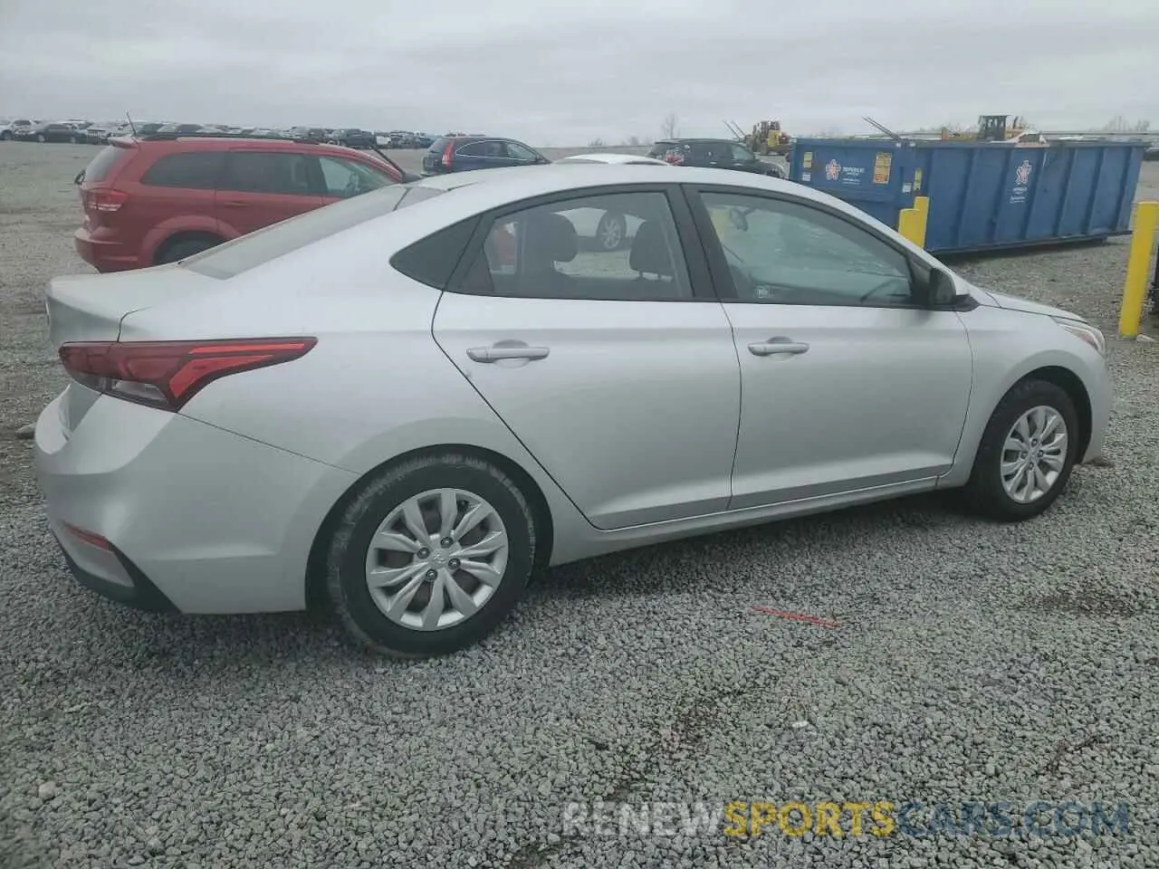 3 Photograph of a damaged car 3KPC24A66LE100911 HYUNDAI ACCENT 2020