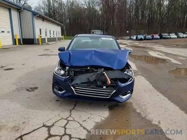 13 Photograph of a damaged car 3KPC24A66LE122925 HYUNDAI ACCENT 2020