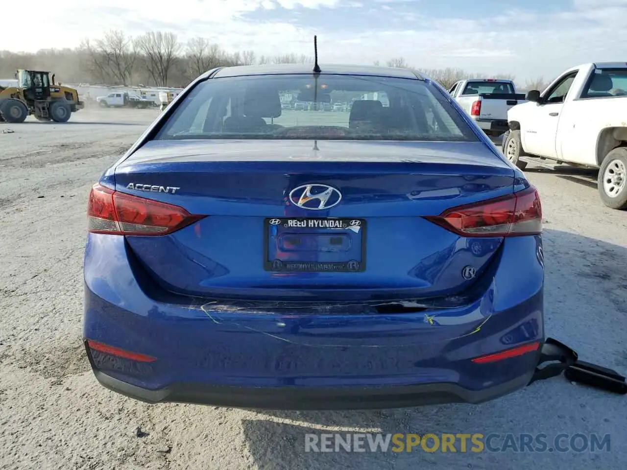 6 Photograph of a damaged car 3KPC24A67LE096612 HYUNDAI ACCENT 2020