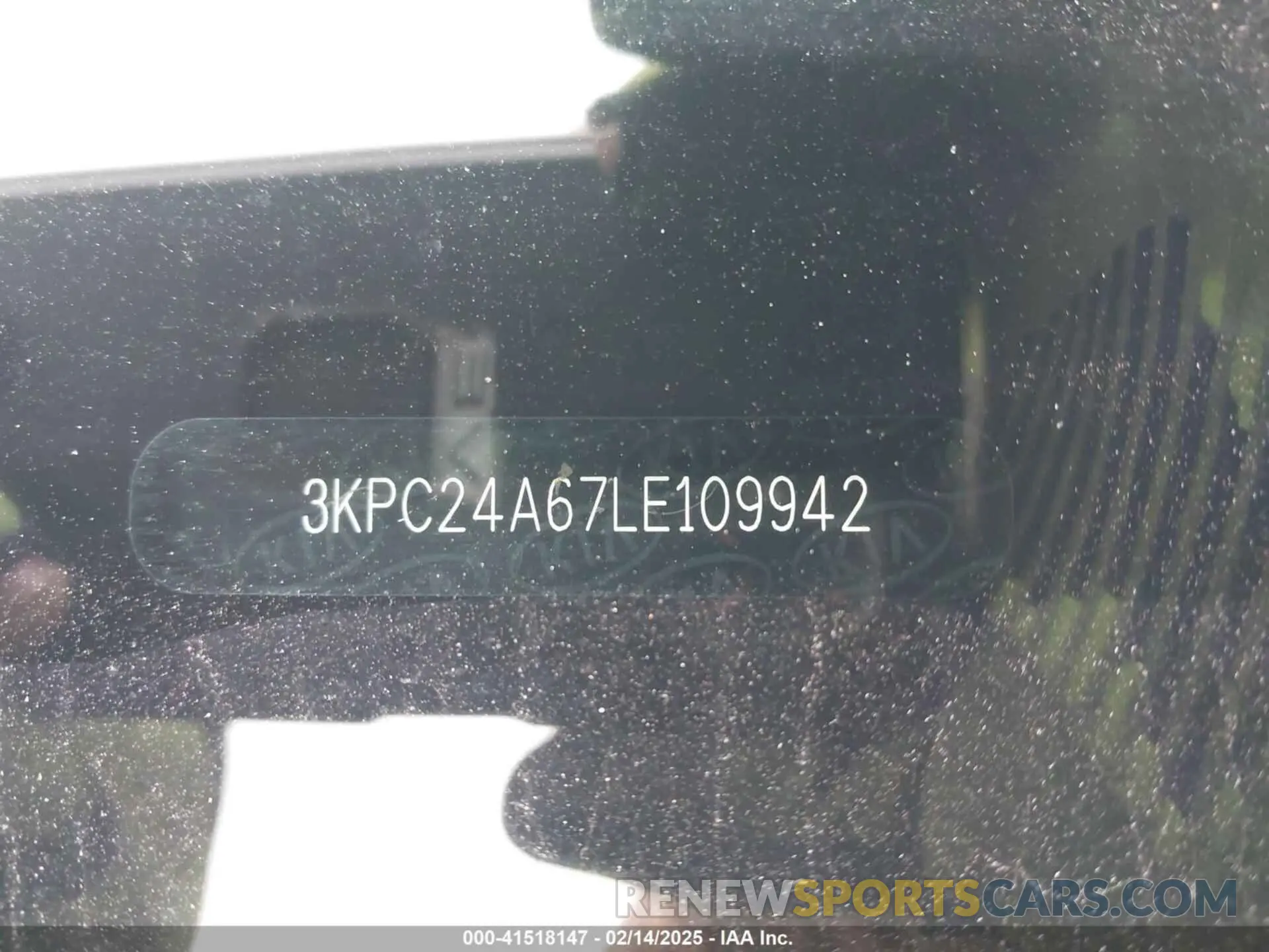 9 Photograph of a damaged car 3KPC24A67LE109942 HYUNDAI ACCENT 2020