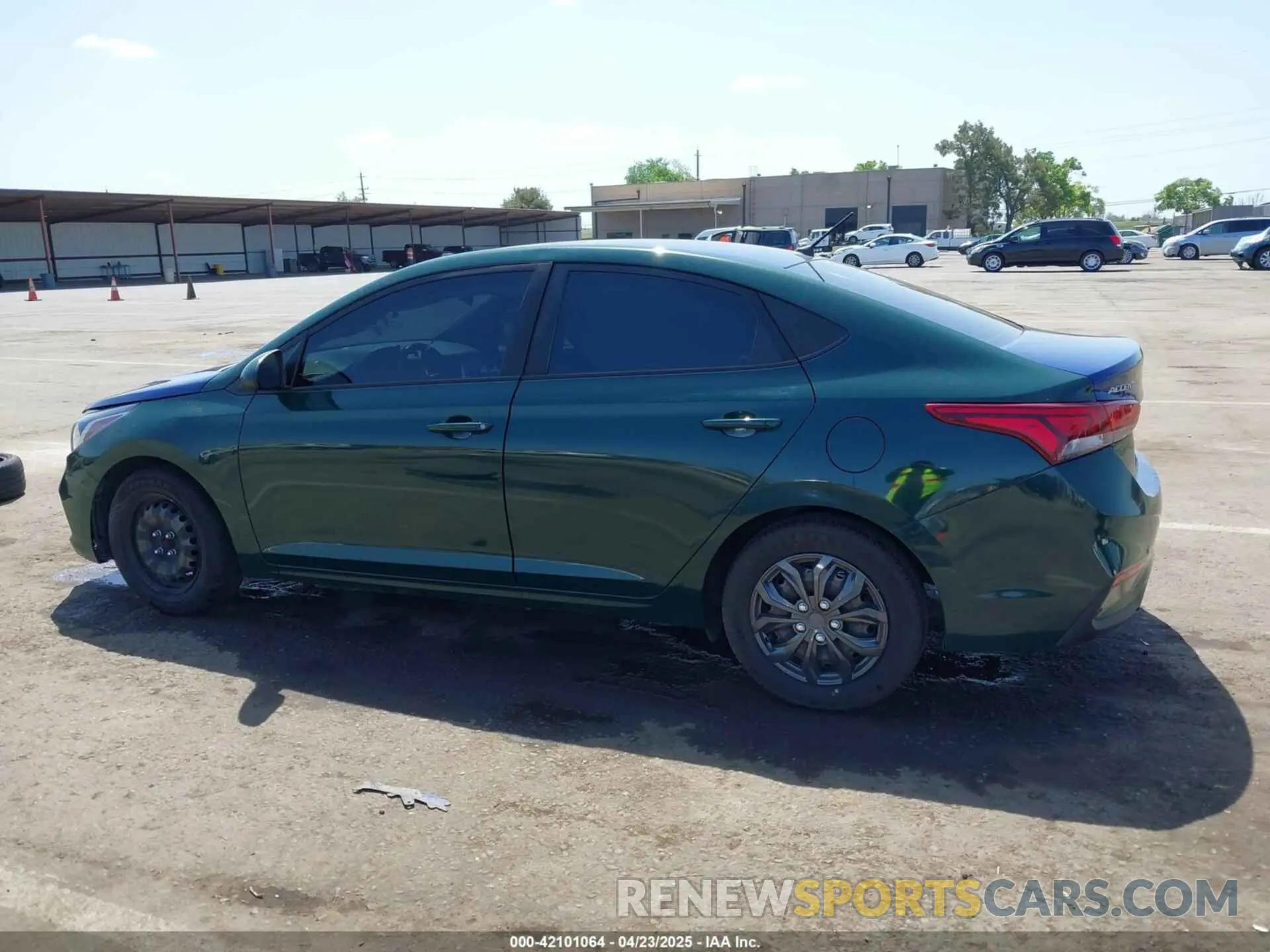 14 Photograph of a damaged car 3KPC24A67LE113117 HYUNDAI ACCENT 2020