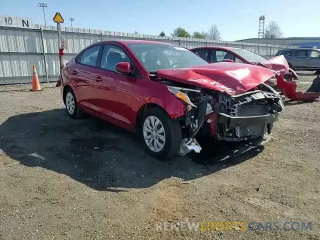 11 Photograph of a damaged car 3KPC24A67LE116129 HYUNDAI ACCENT 2020
