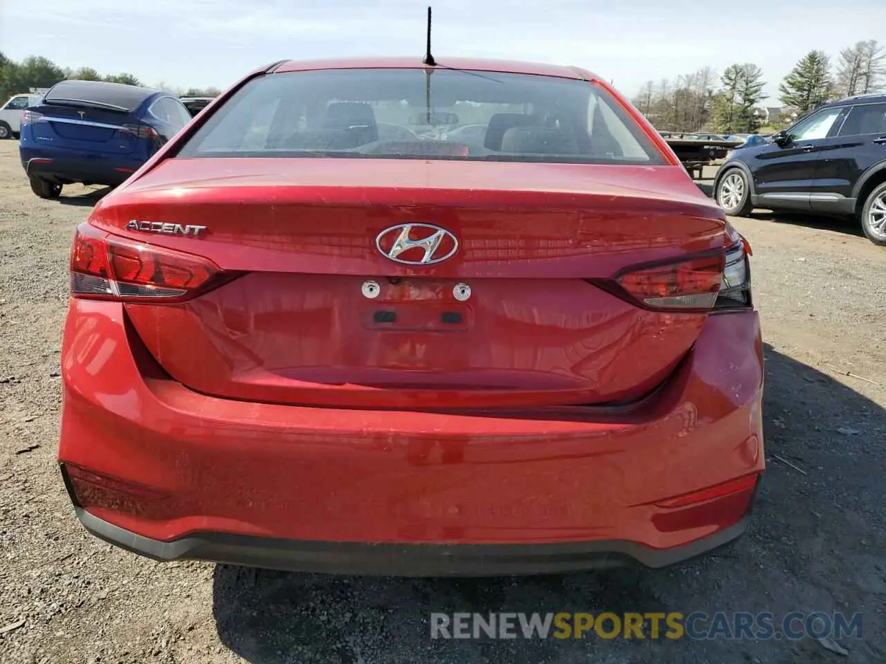 6 Photograph of a damaged car 3KPC24A67LE116129 HYUNDAI ACCENT 2020