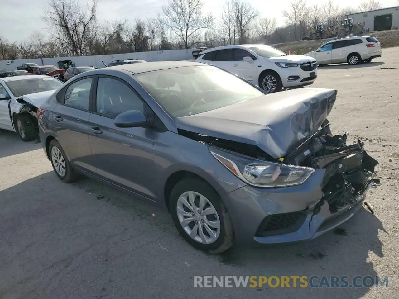 4 Photograph of a damaged car 3KPC24A67LE126403 HYUNDAI ACCENT 2020