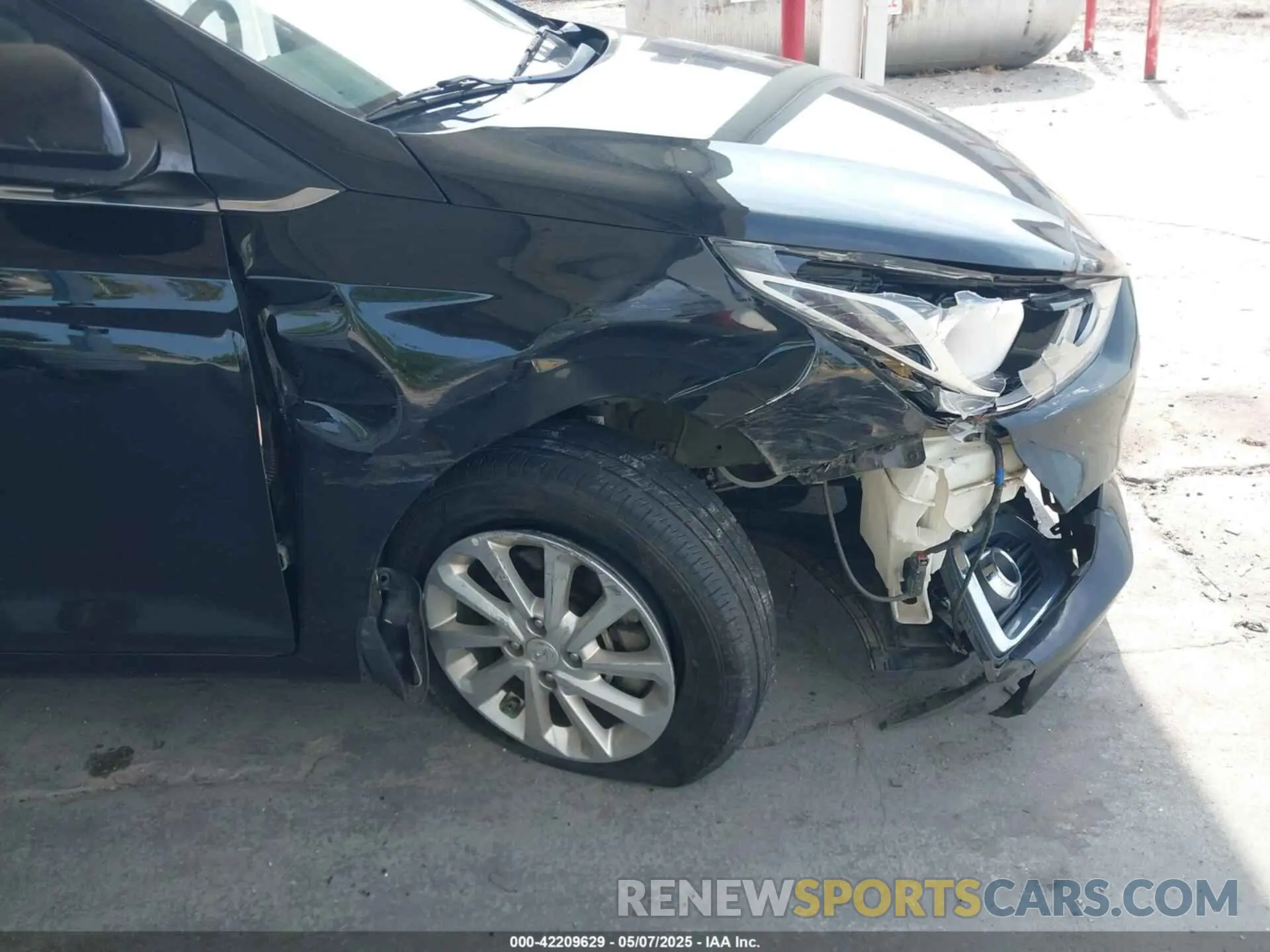 6 Photograph of a damaged car 3KPC24A68LE093203 HYUNDAI ACCENT 2020