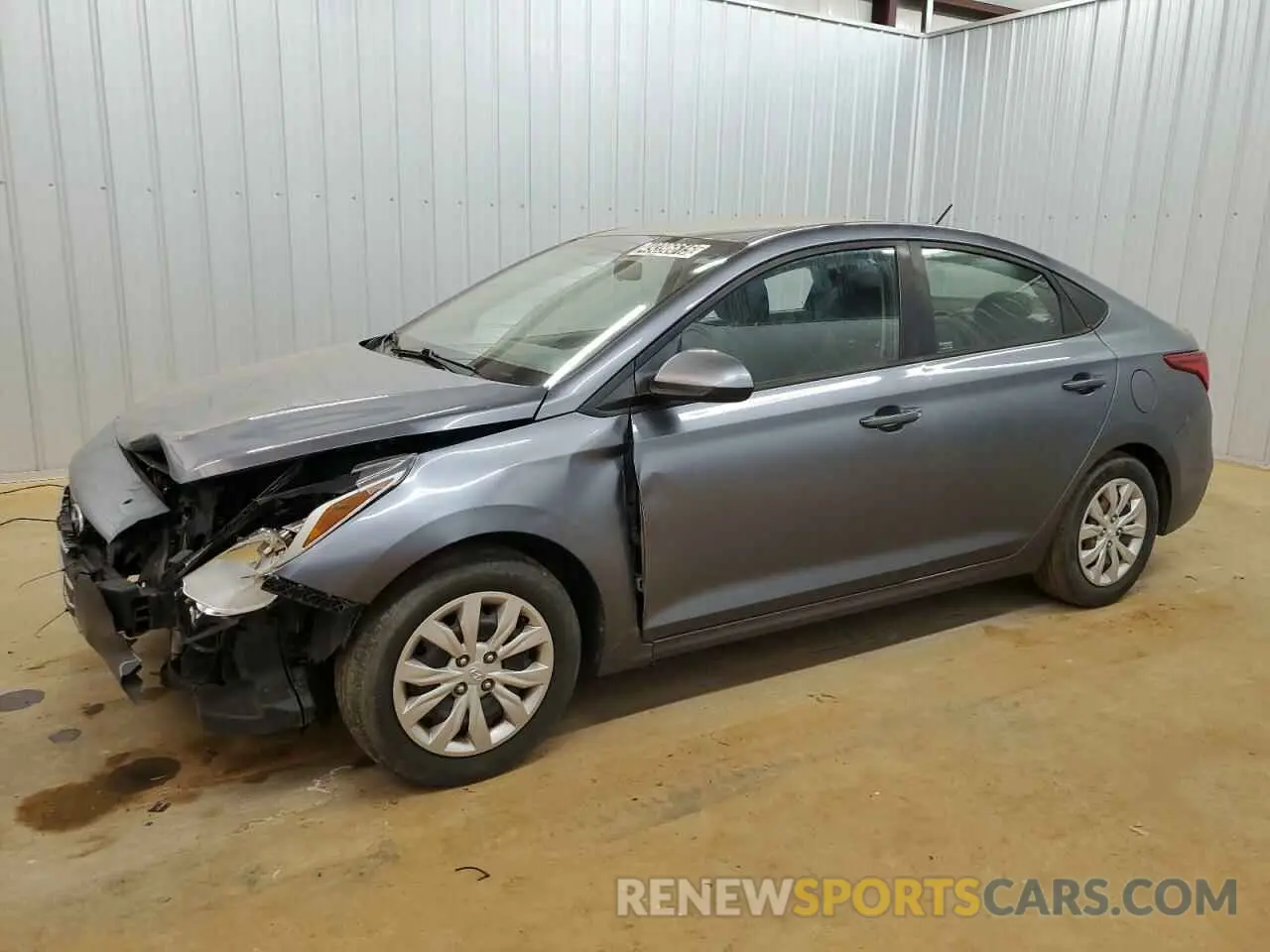 1 Photograph of a damaged car 3KPC24A68LE103518 HYUNDAI ACCENT 2020