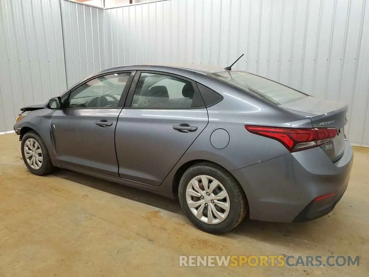 2 Photograph of a damaged car 3KPC24A68LE103518 HYUNDAI ACCENT 2020