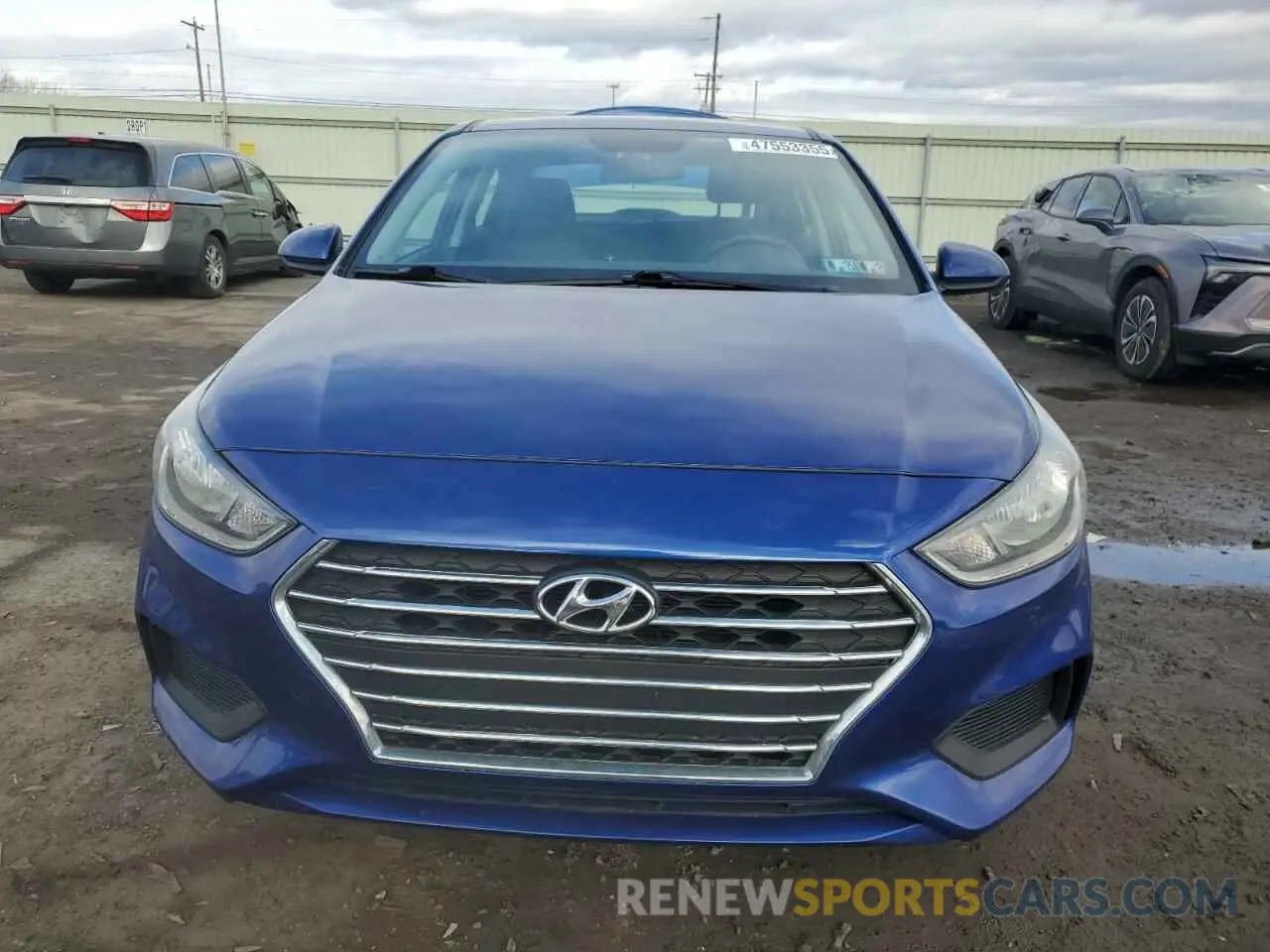 5 Photograph of a damaged car 3KPC24A68LE106645 HYUNDAI ACCENT 2020