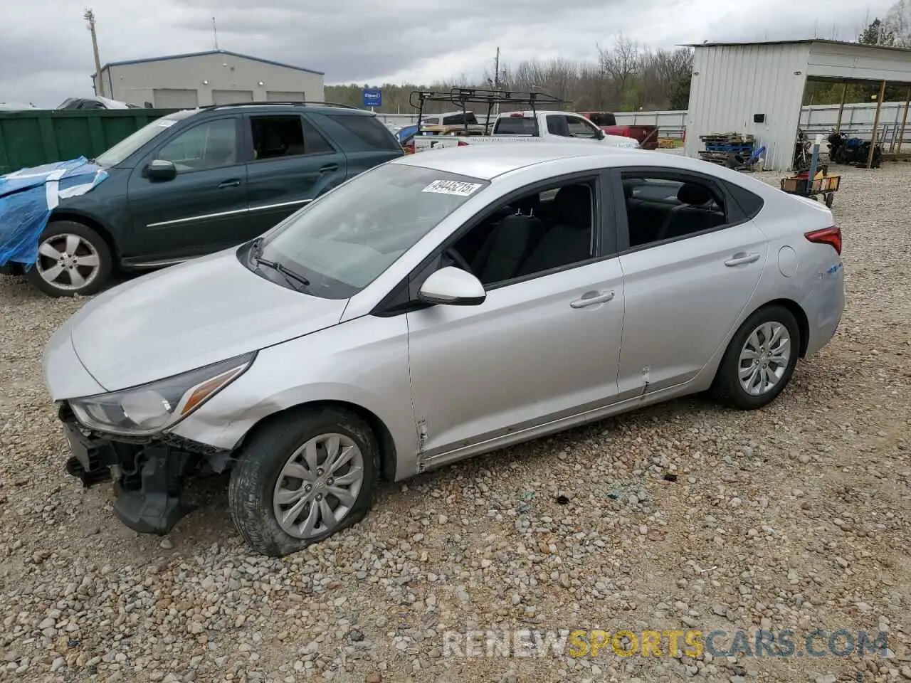 1 Photograph of a damaged car 3KPC24A68LE107004 HYUNDAI ACCENT 2020