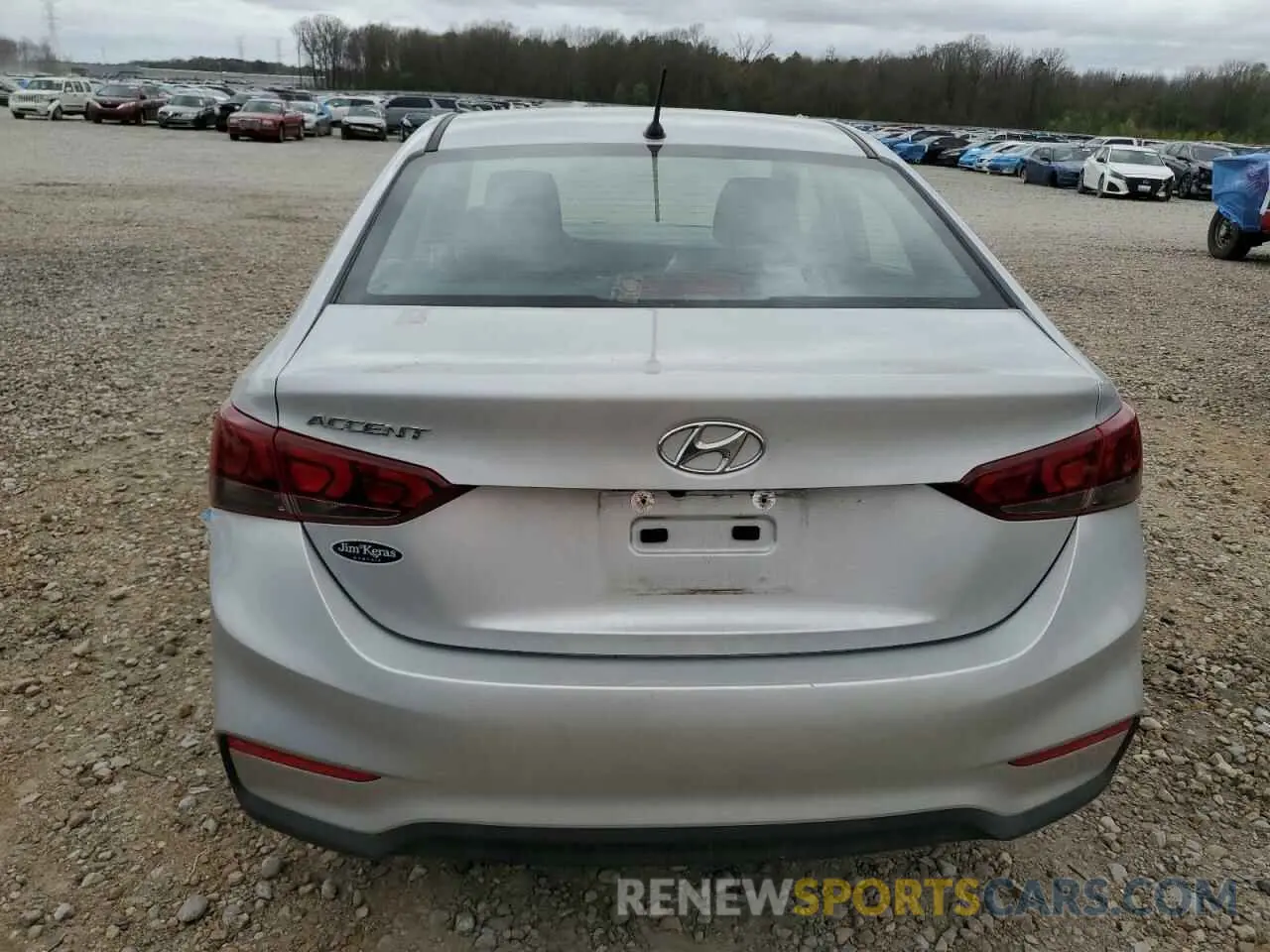 6 Photograph of a damaged car 3KPC24A68LE107004 HYUNDAI ACCENT 2020
