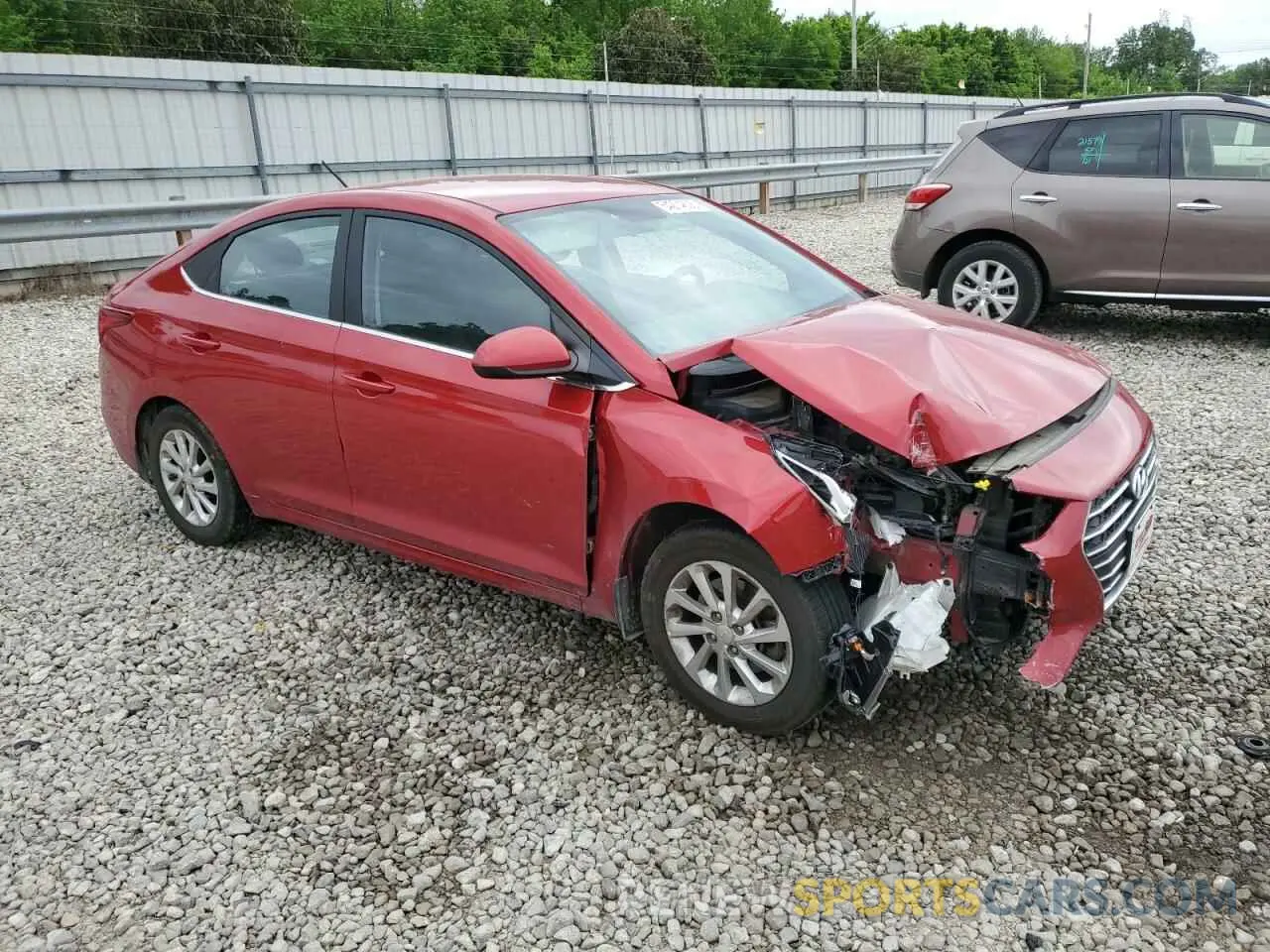 4 Photograph of a damaged car 3KPC24A68LE120612 HYUNDAI ACCENT 2020