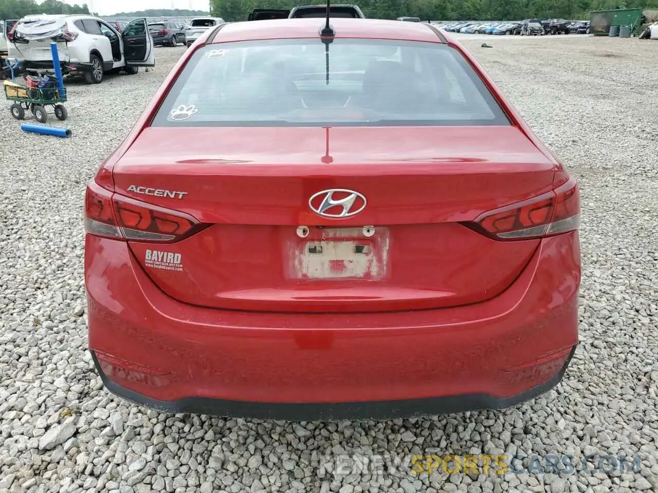 6 Photograph of a damaged car 3KPC24A68LE120612 HYUNDAI ACCENT 2020