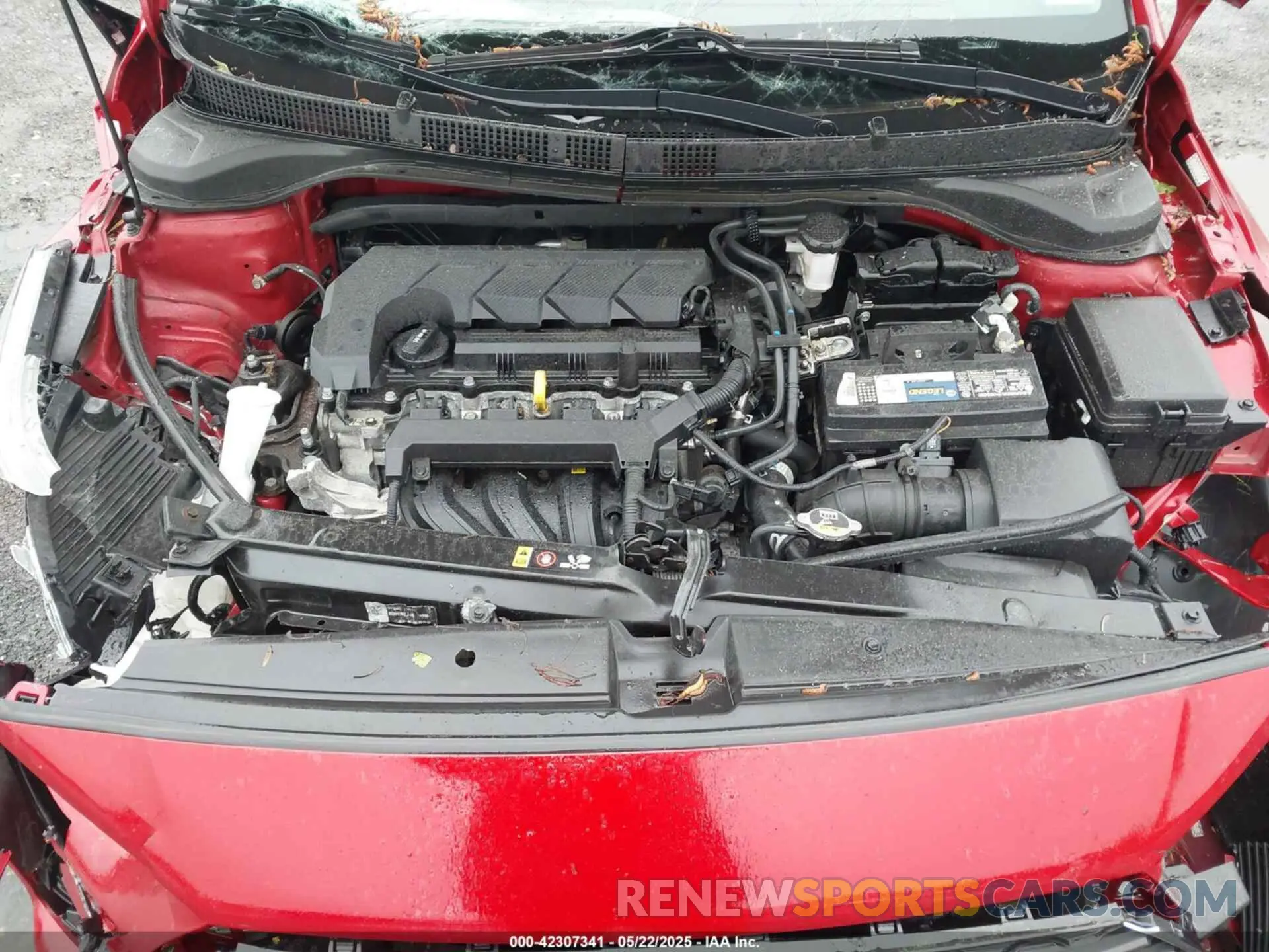 10 Photograph of a damaged car 3KPC24A69LE104869 HYUNDAI ACCENT 2020